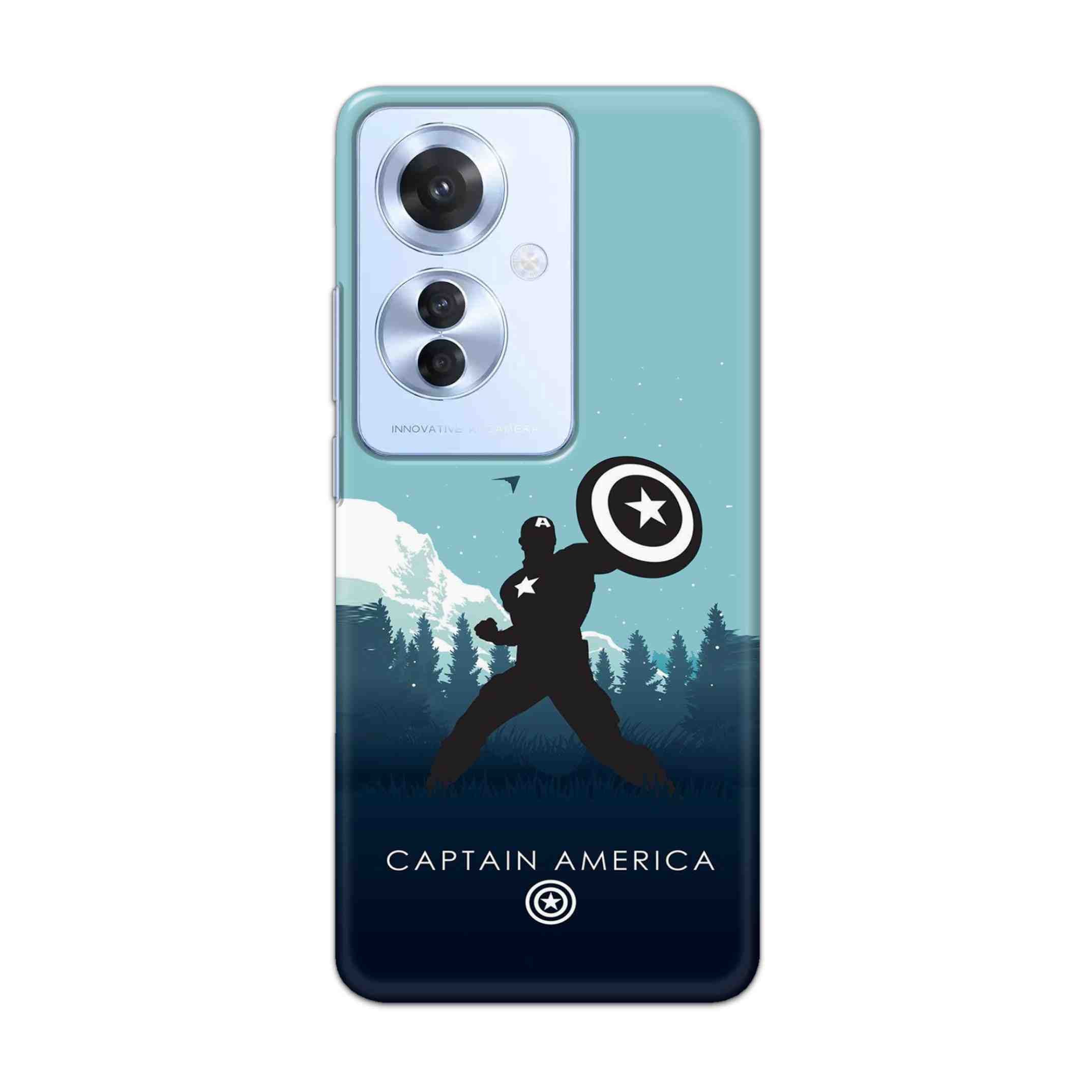 Buy Captain America Hard Back Mobile Phone Case Cover For OPPO F25 PRO 5G Online