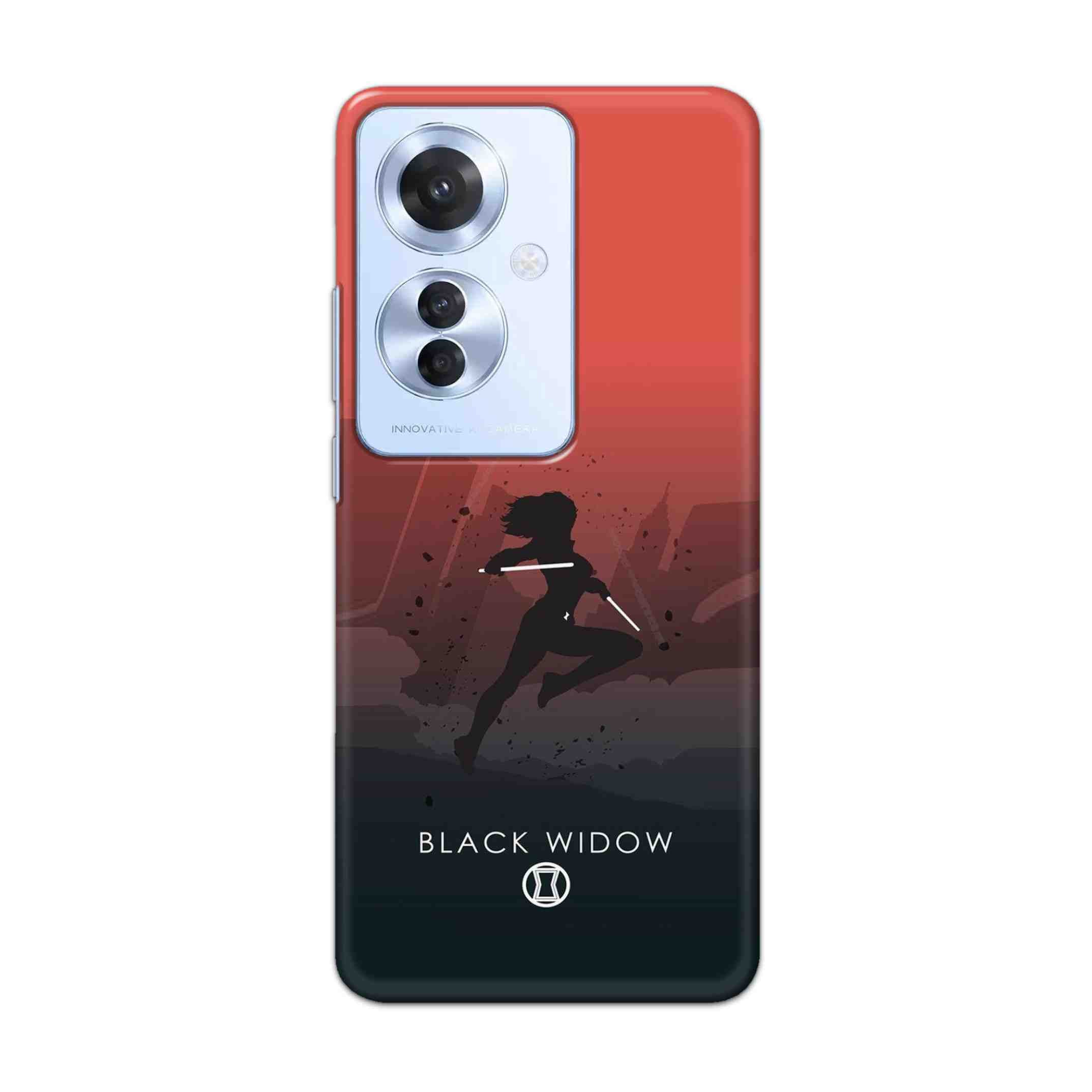 Buy Black Widow Hard Back Mobile Phone Case Cover For OPPO F25 PRO 5G Online