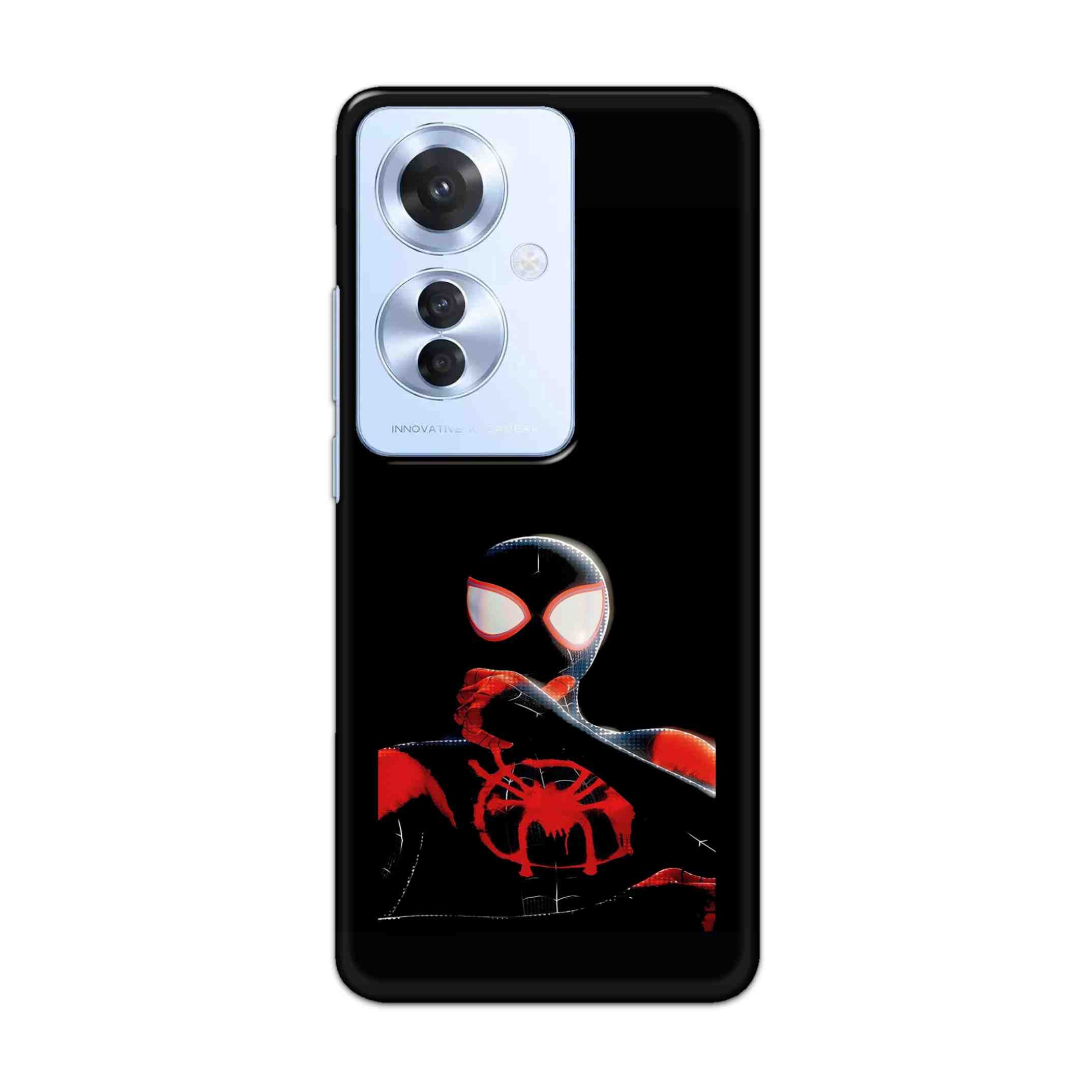 Buy Black Spiderman Hard Back Mobile Phone Case Cover For OPPO F25 PRO 5G Online