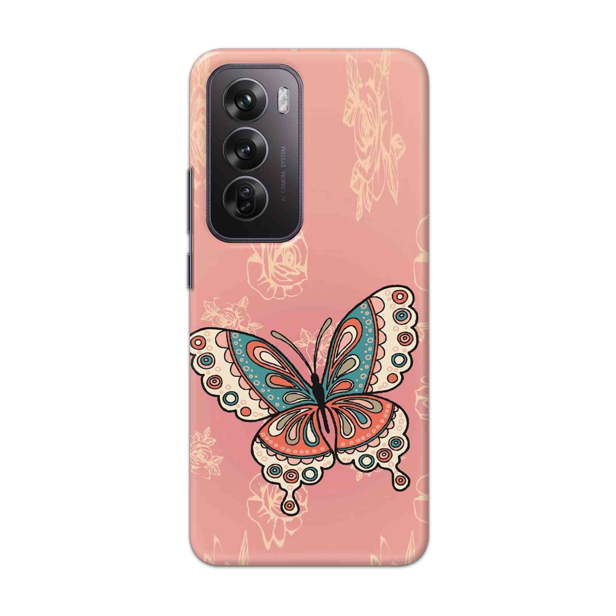 Buy Butterfly Hard Back Mobile Phone Case Cover For Oppo Reno 12 Online