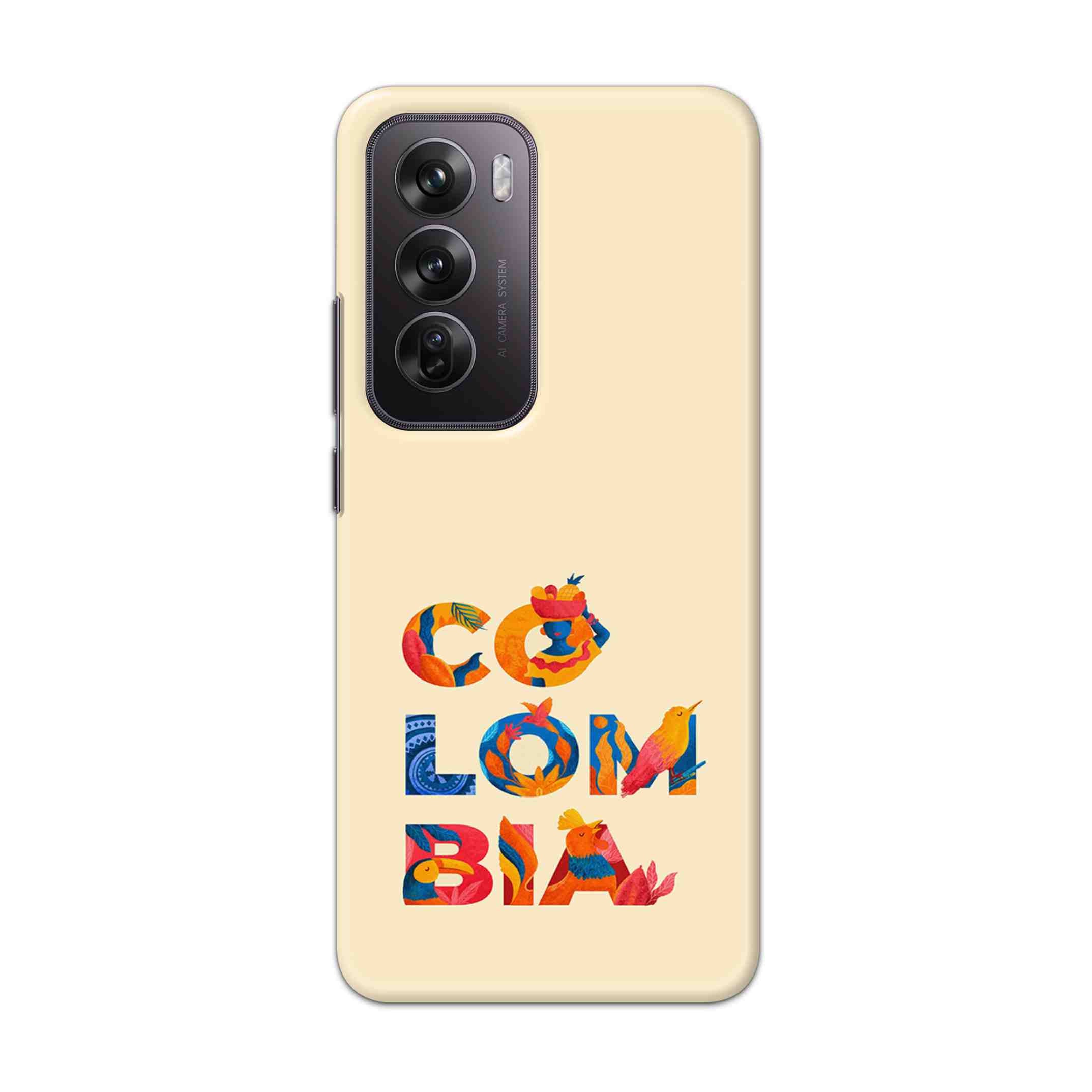 Buy Colombia Hard Back Mobile Phone Case Cover For Oppo Reno 12 Online