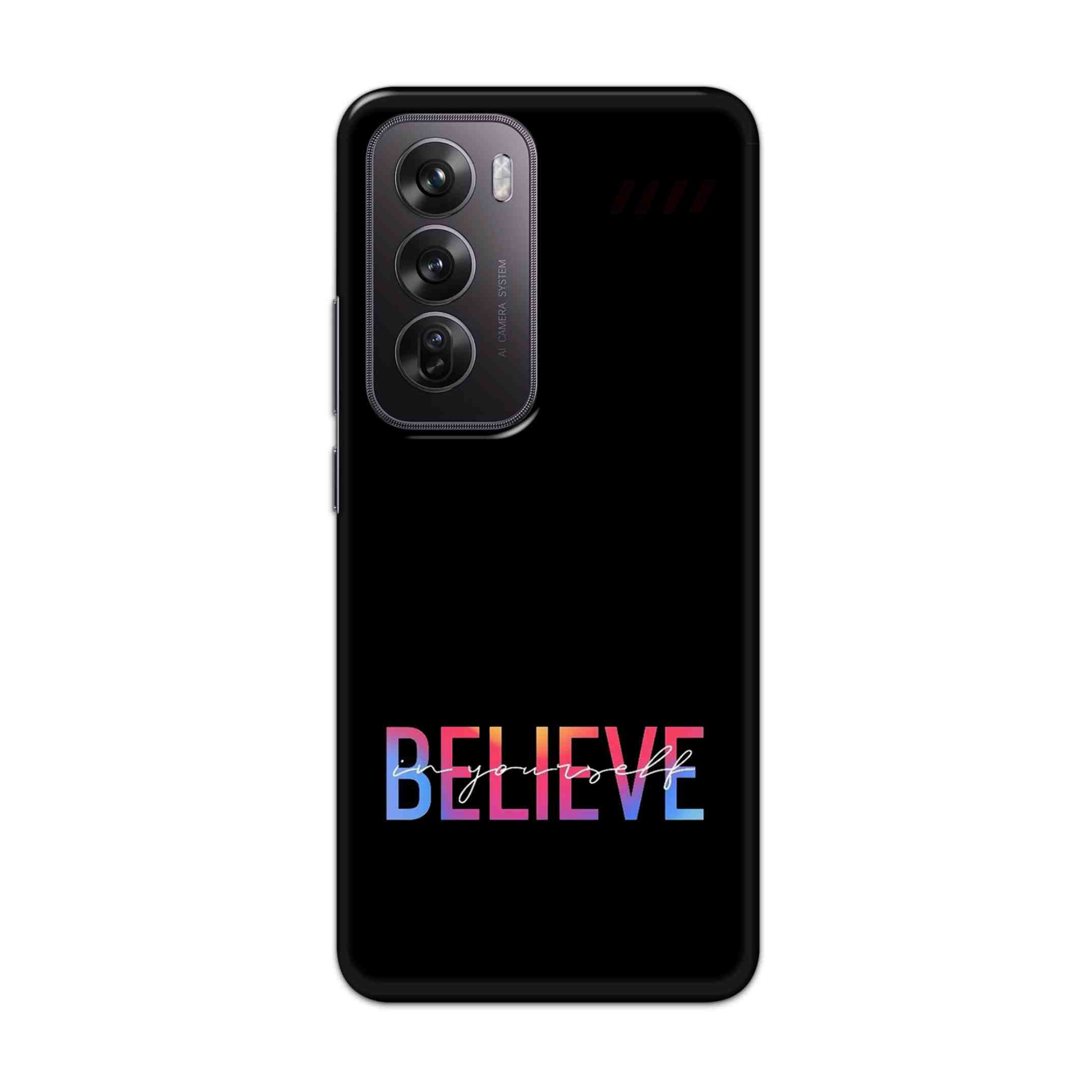 Buy Believe Hard Back Mobile Phone Case Cover For Oppo Reno 12 Online