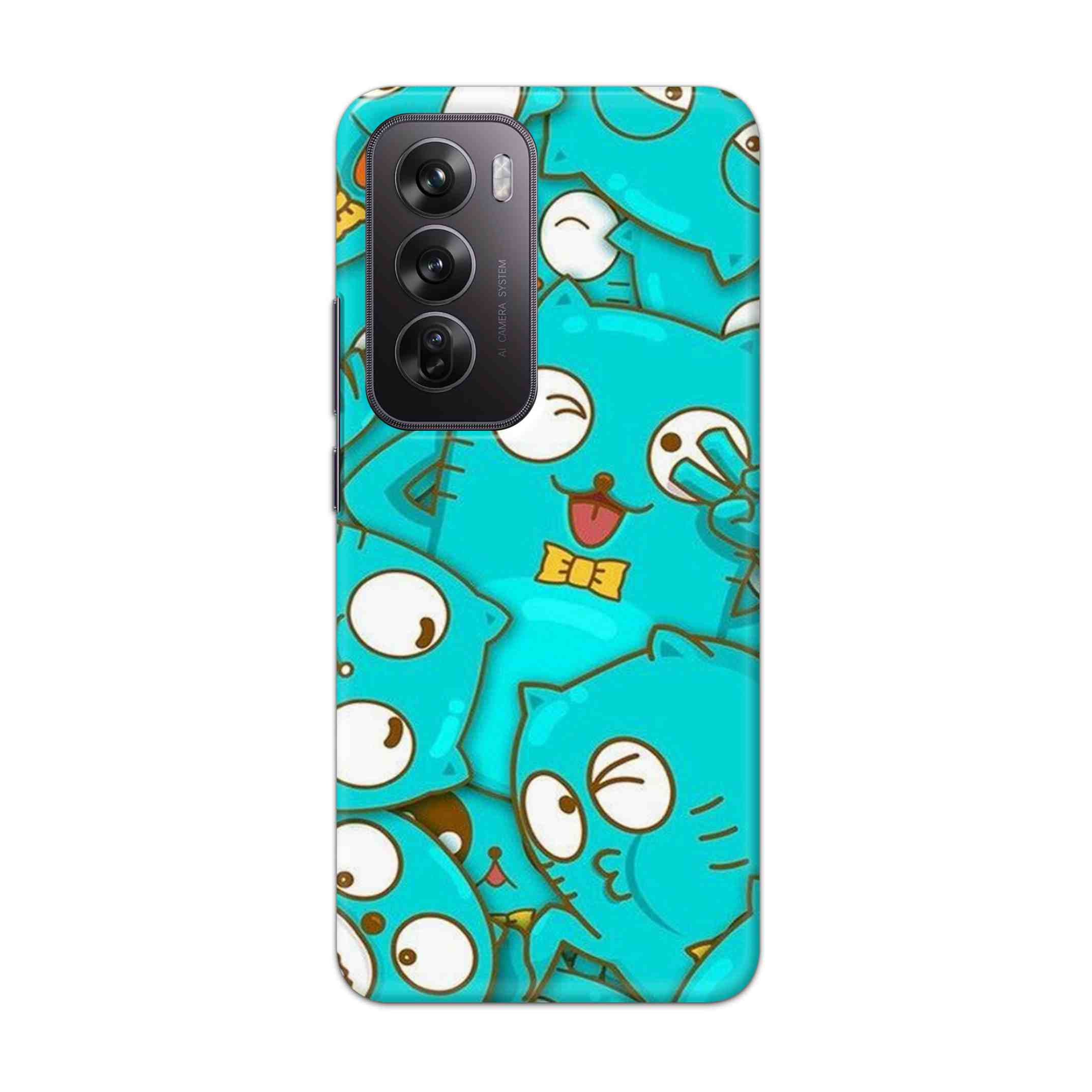 Buy Cat Hard Back Mobile Phone Case Cover For Oppo Reno 12 Online