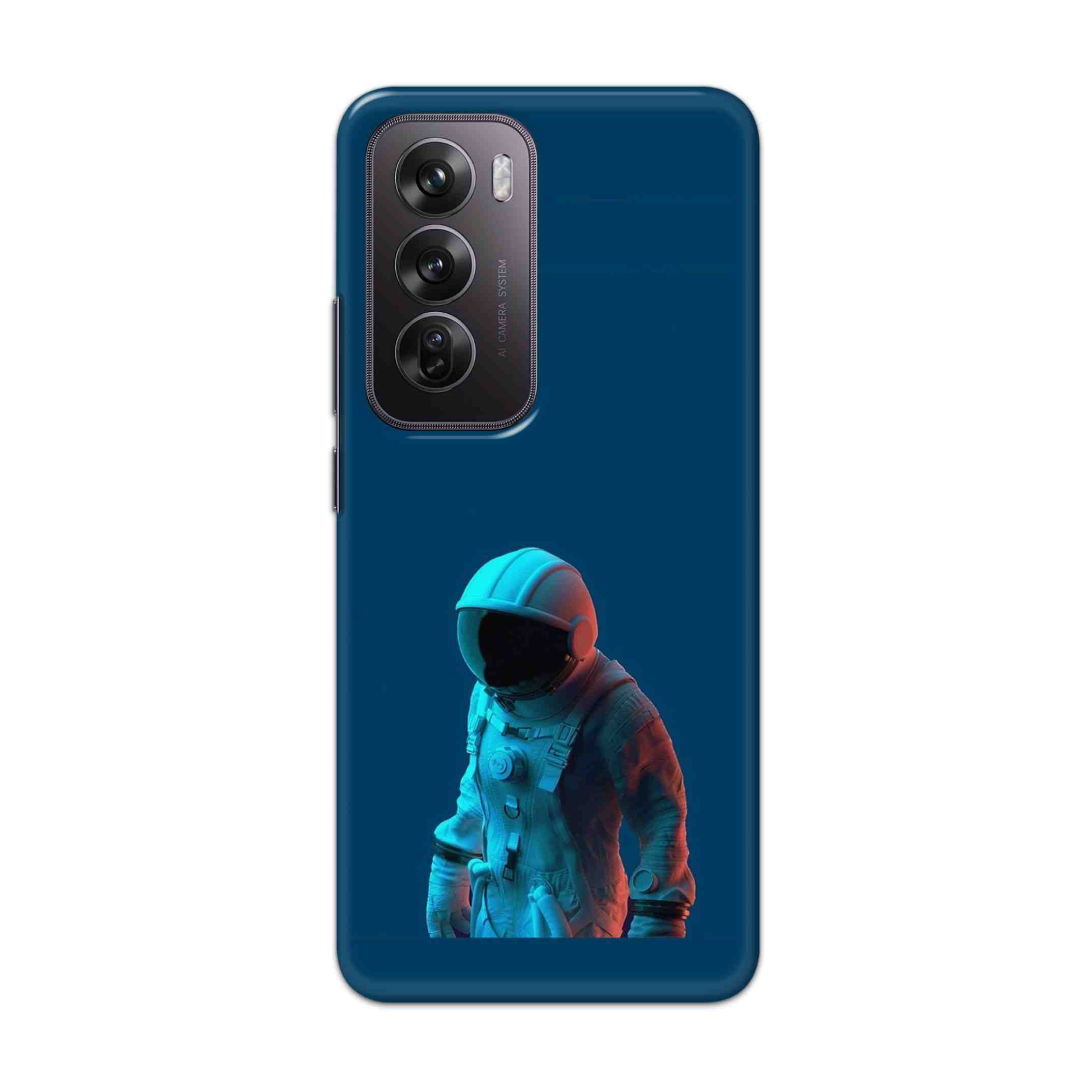 Buy Blue Astronaut Hard Back Mobile Phone Case Cover For Oppo Reno 12 Online