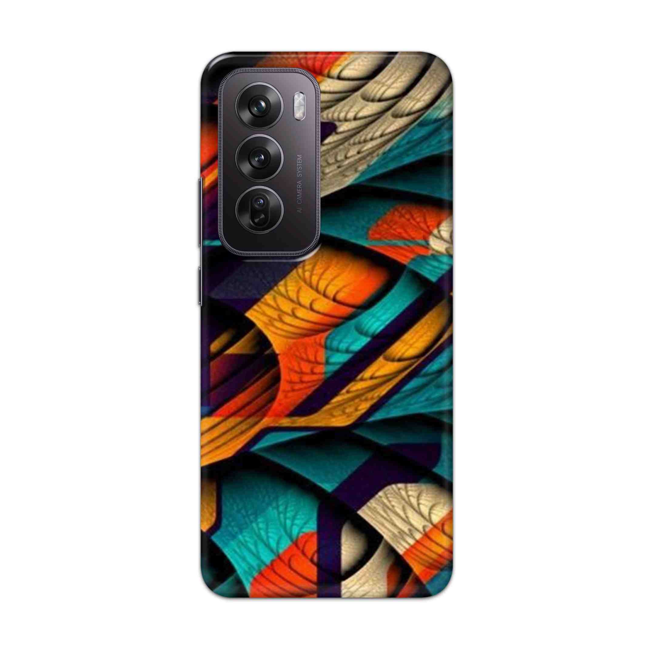 Buy Colour Abstract Hard Back Mobile Phone Case Cover For Oppo Reno 12 Online