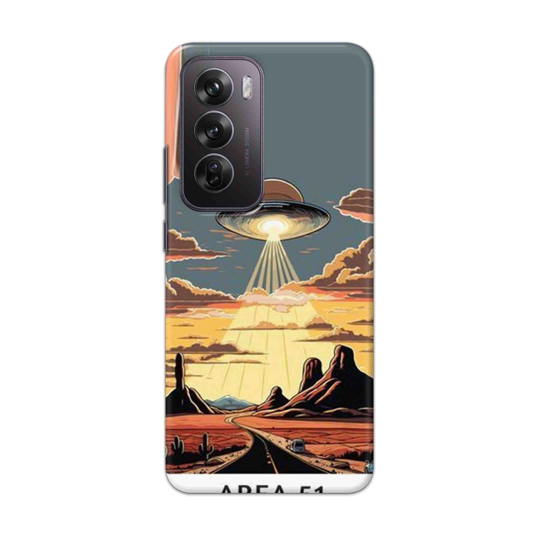 Buy Area 51 Hard Back Mobile Phone Case Cover For Oppo Reno 12 Online