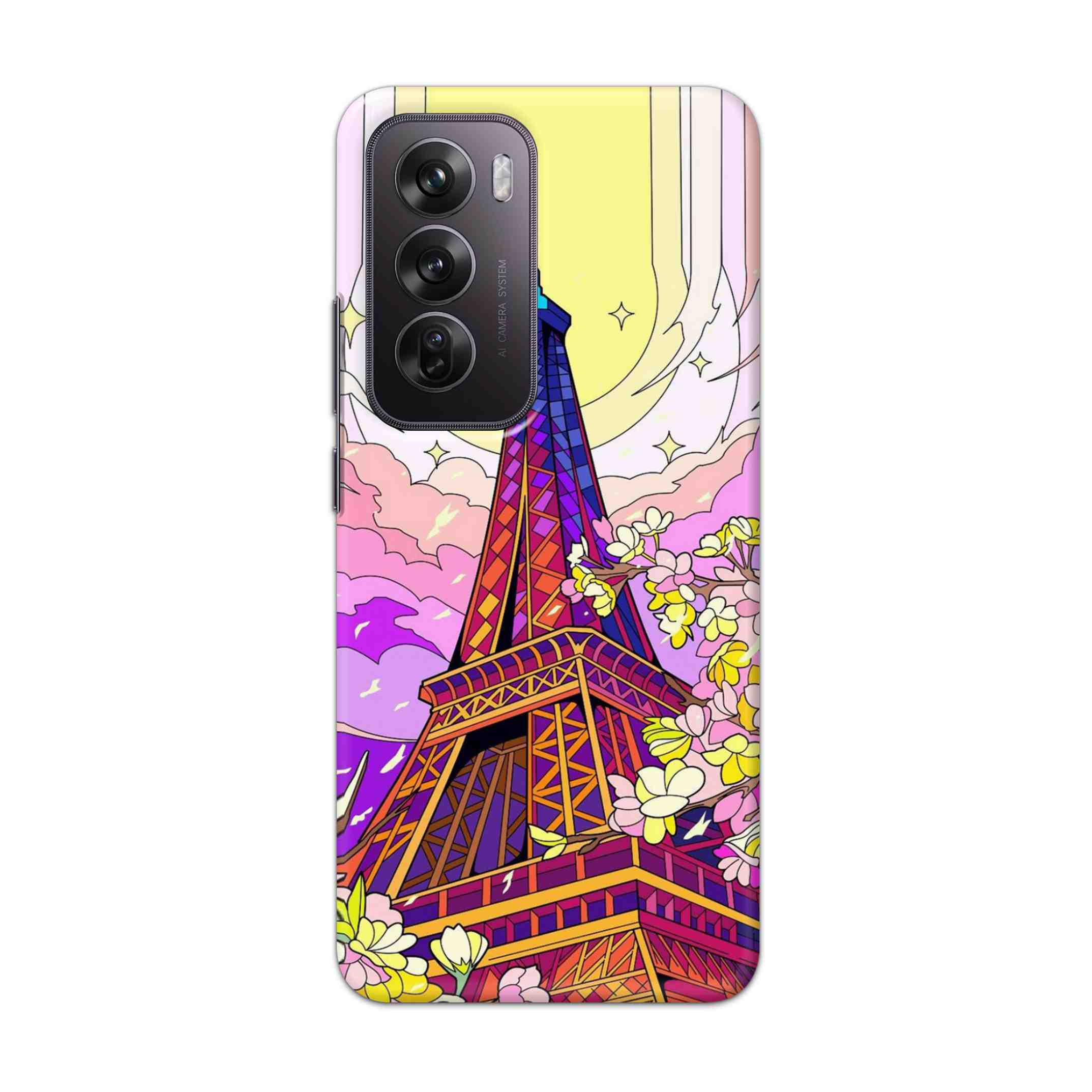 Buy Eiffel Tower Hard Back Mobile Phone Case Cover For Oppo Reno 12 Online