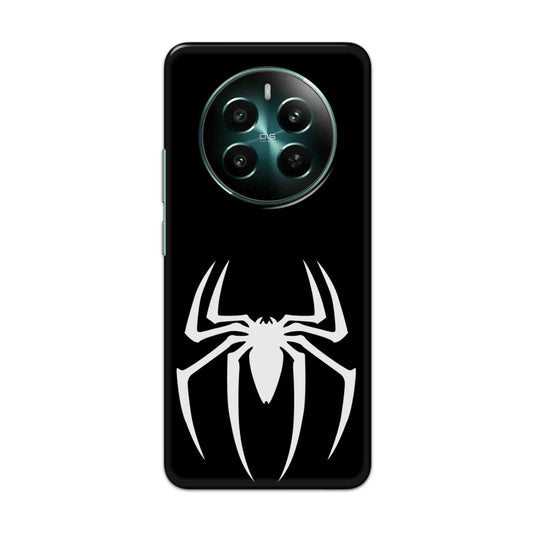 Buy Black Spiderman Logo Hard Back Mobile Phone Case Cover For Realme 12 Plus 5G Online