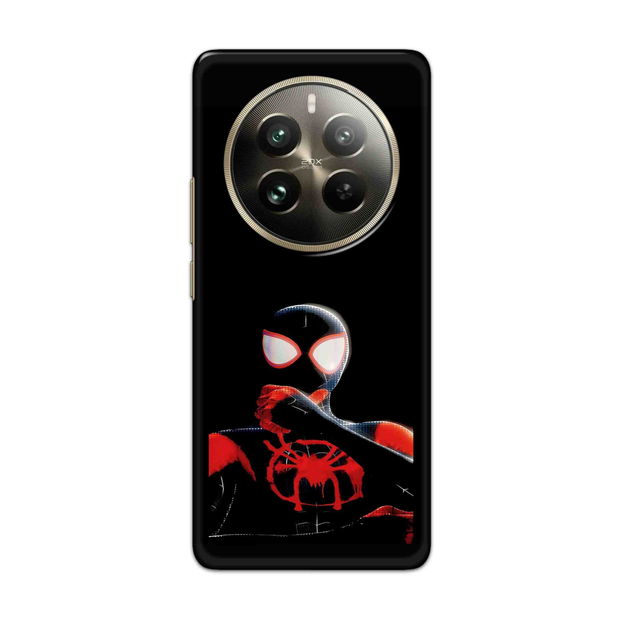 Buy Black Spiderman Hard Back Mobile Phone Case Cover For Realme 12 Pro Online