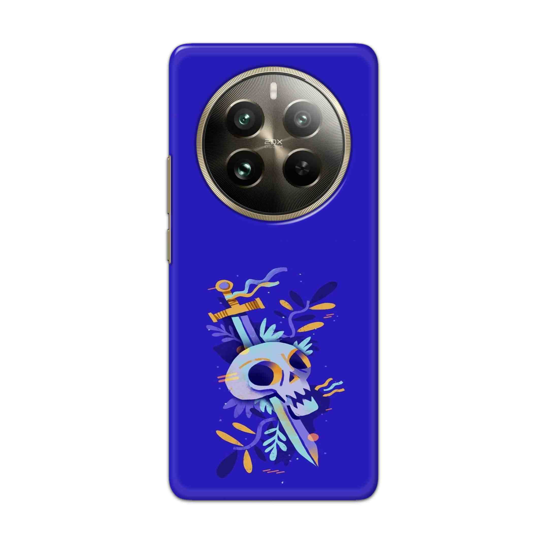 Buy Blue Skull Hard Back Mobile Phone Case Cover For Realme 12 Pro Online