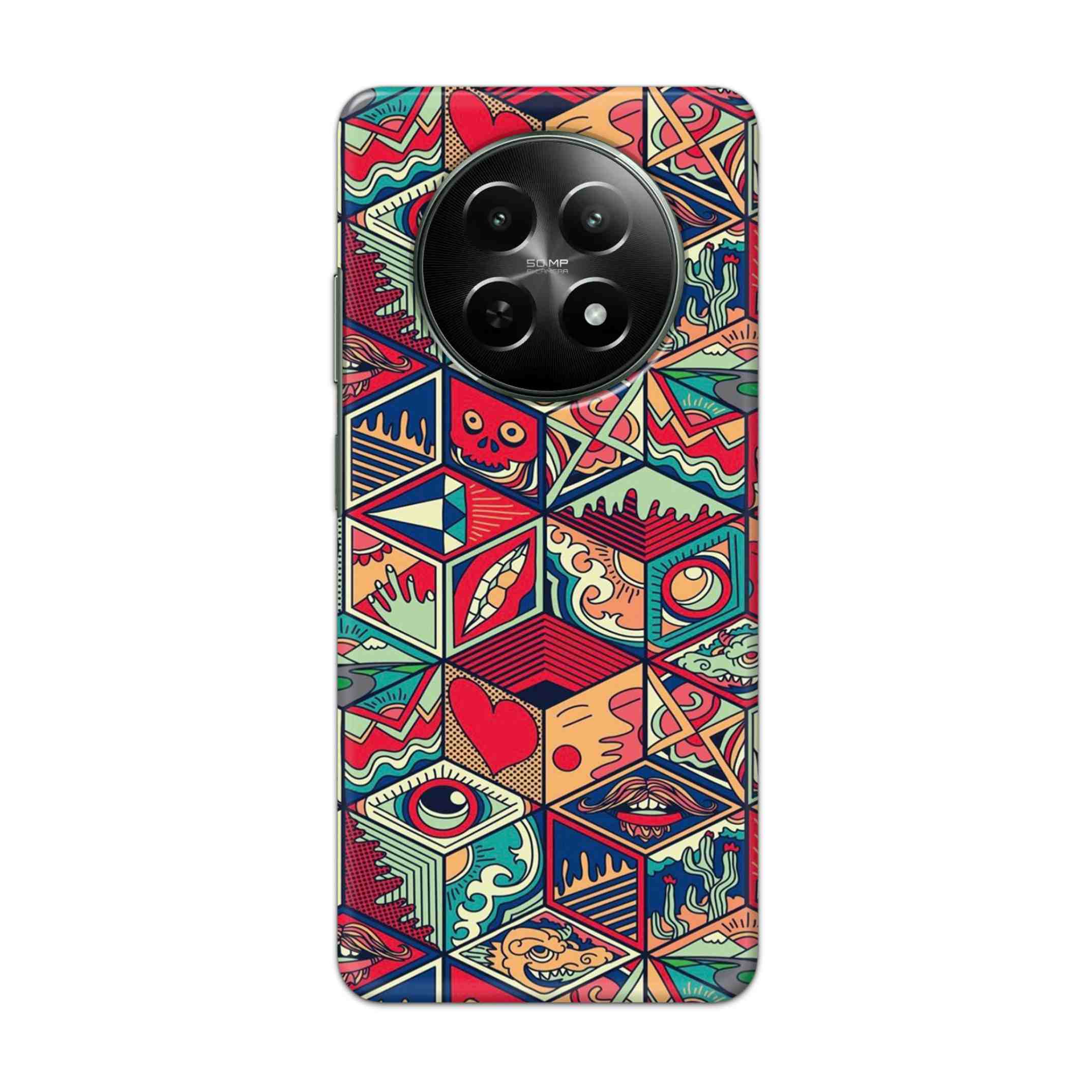 Buy Face Mandala Hard Back Mobile Phone Case Cover For Realme 12x 5GOnline