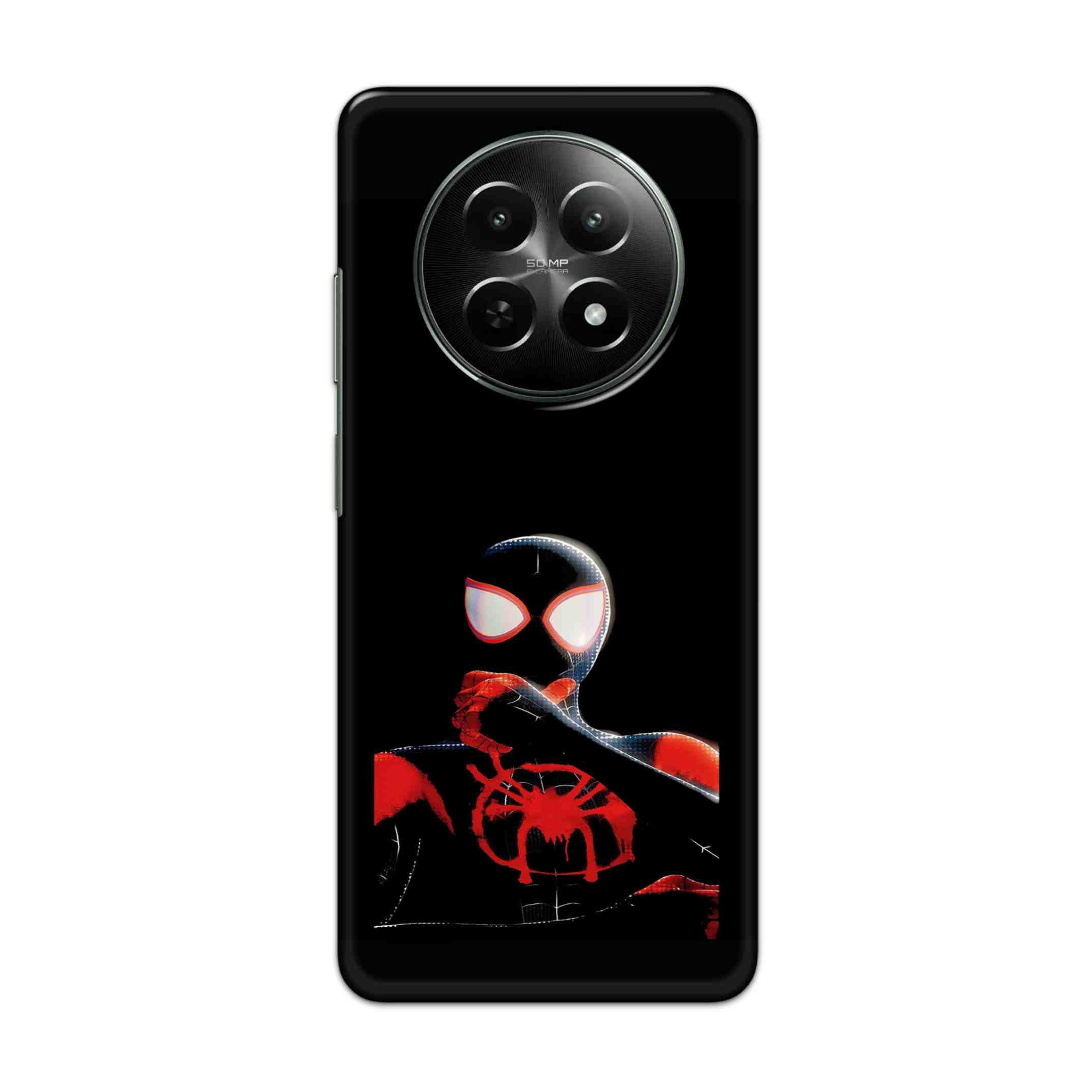 Buy Black Spiderman Hard Back Mobile Phone Case Cover For Realme 12x 5GOnline