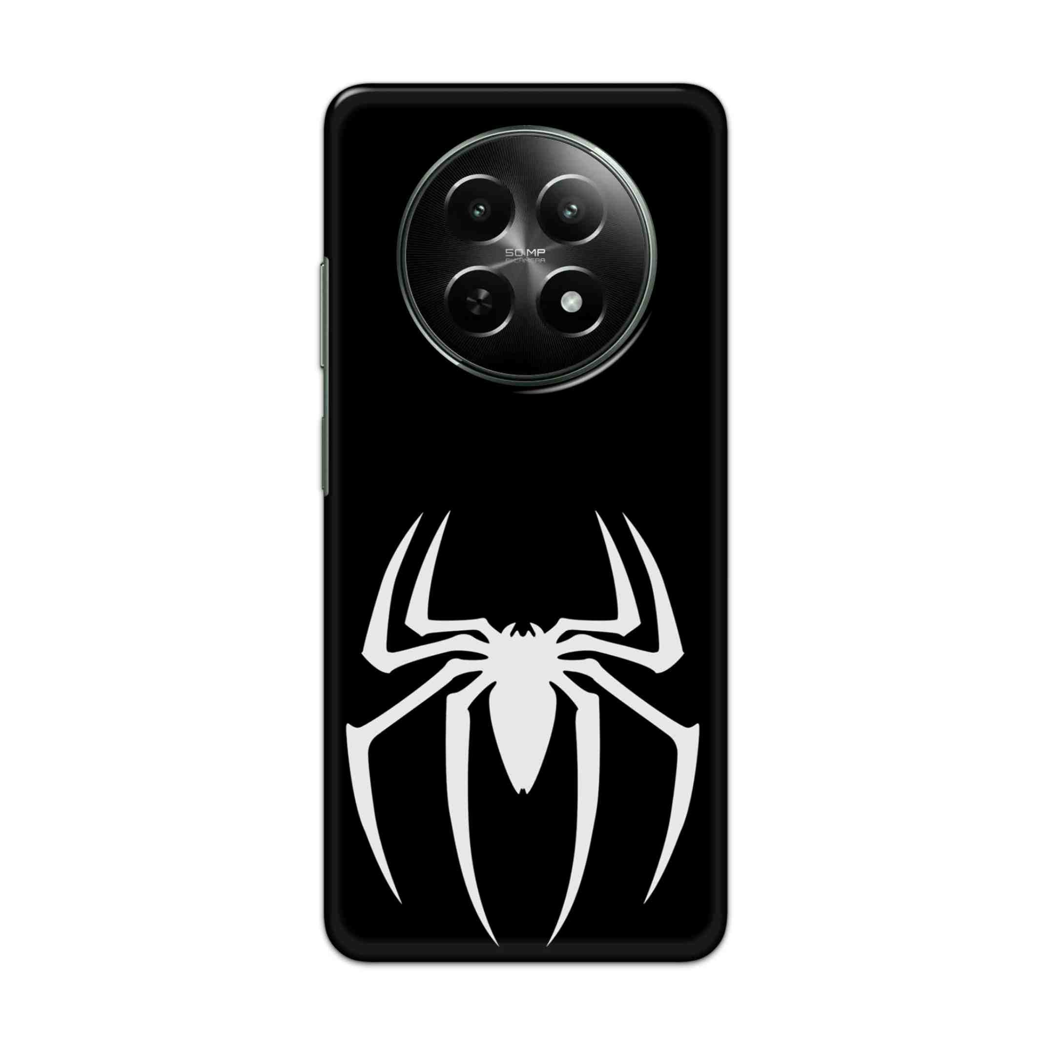 Buy Black Spiderman Logo Hard Back Mobile Phone Case Cover For Realme 12x 5GOnline