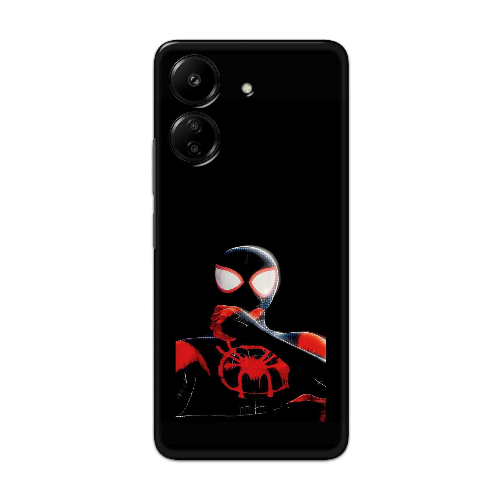 Buy Black Spiderman Hard Back Mobile Phone Case Cover For Redmi 13C 4G Online