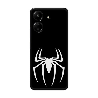 Buy Black Spiderman Logo Hard Back Mobile Phone Case Cover For Redmi 13C 4G Online