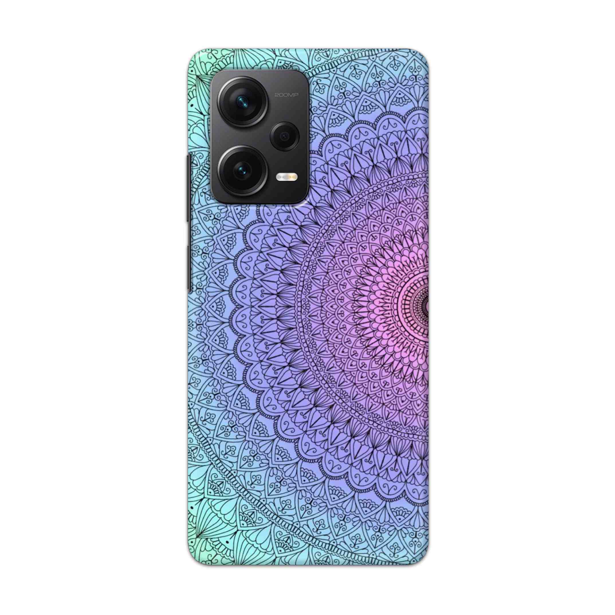 Buy Colourful Mandala Hard Back Mobile Phone Case Cover For Redmi Note 12 Pro Plus Online