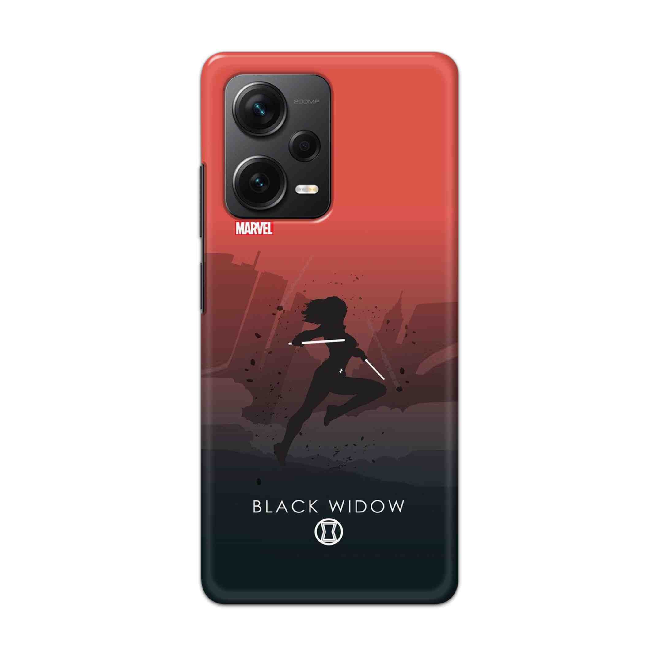 Buy Black Widow Hard Back Mobile Phone Case Cover For Redmi Note 12 Pro Plus Online