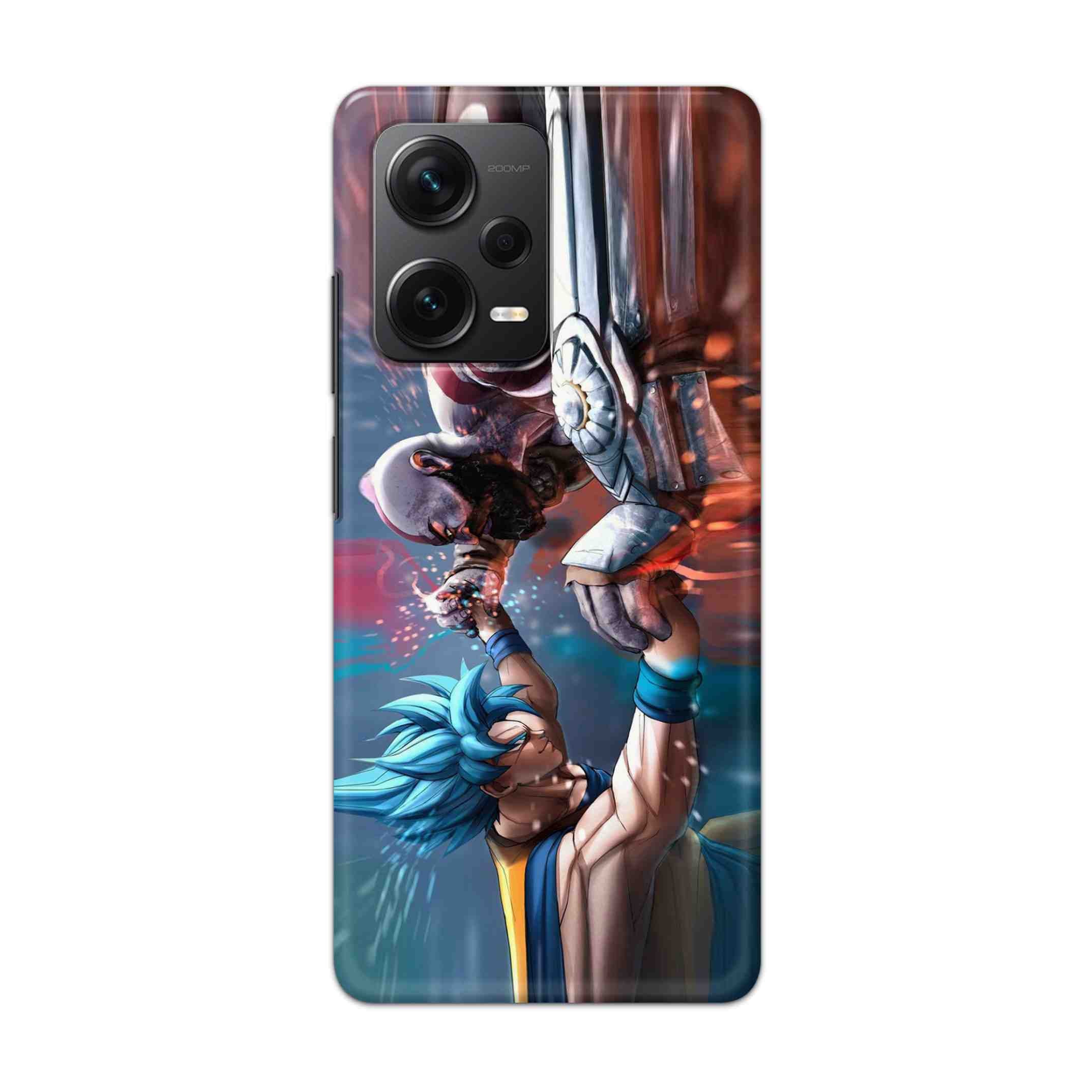 Buy Goku Vs Kratos Hard Back Mobile Phone Case Cover For Redmi Note 12 Pro Plus Online