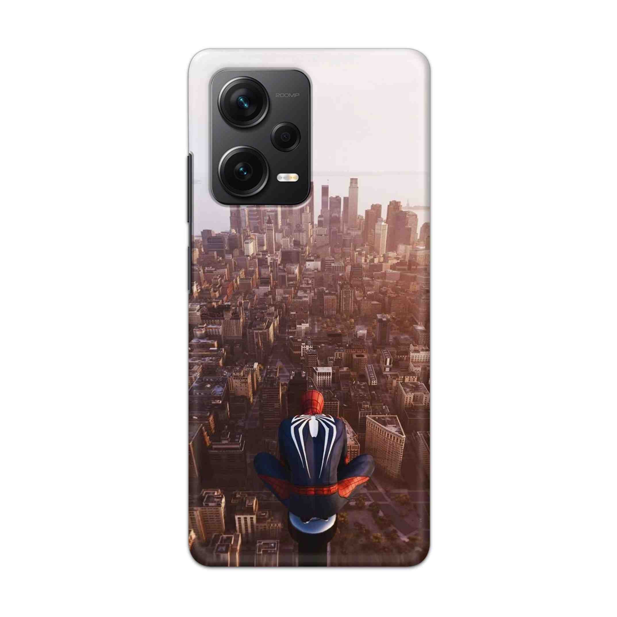 Buy City Of Spiderman Hard Back Mobile Phone Case Cover For Redmi Note 12 Pro Plus Online