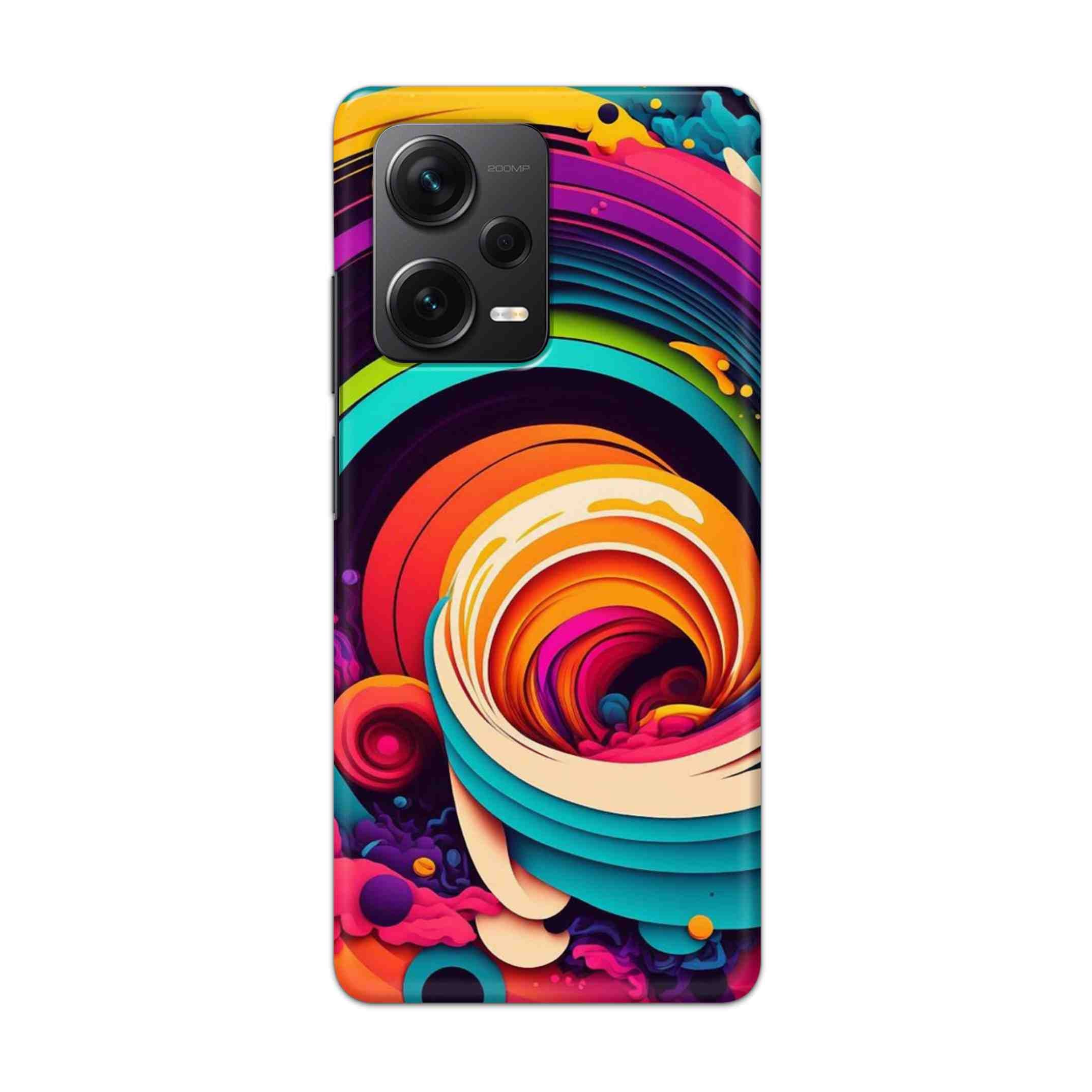 Buy Colour Circle Hard Back Mobile Phone Case Cover For Redmi Note 12 Pro Plus Online