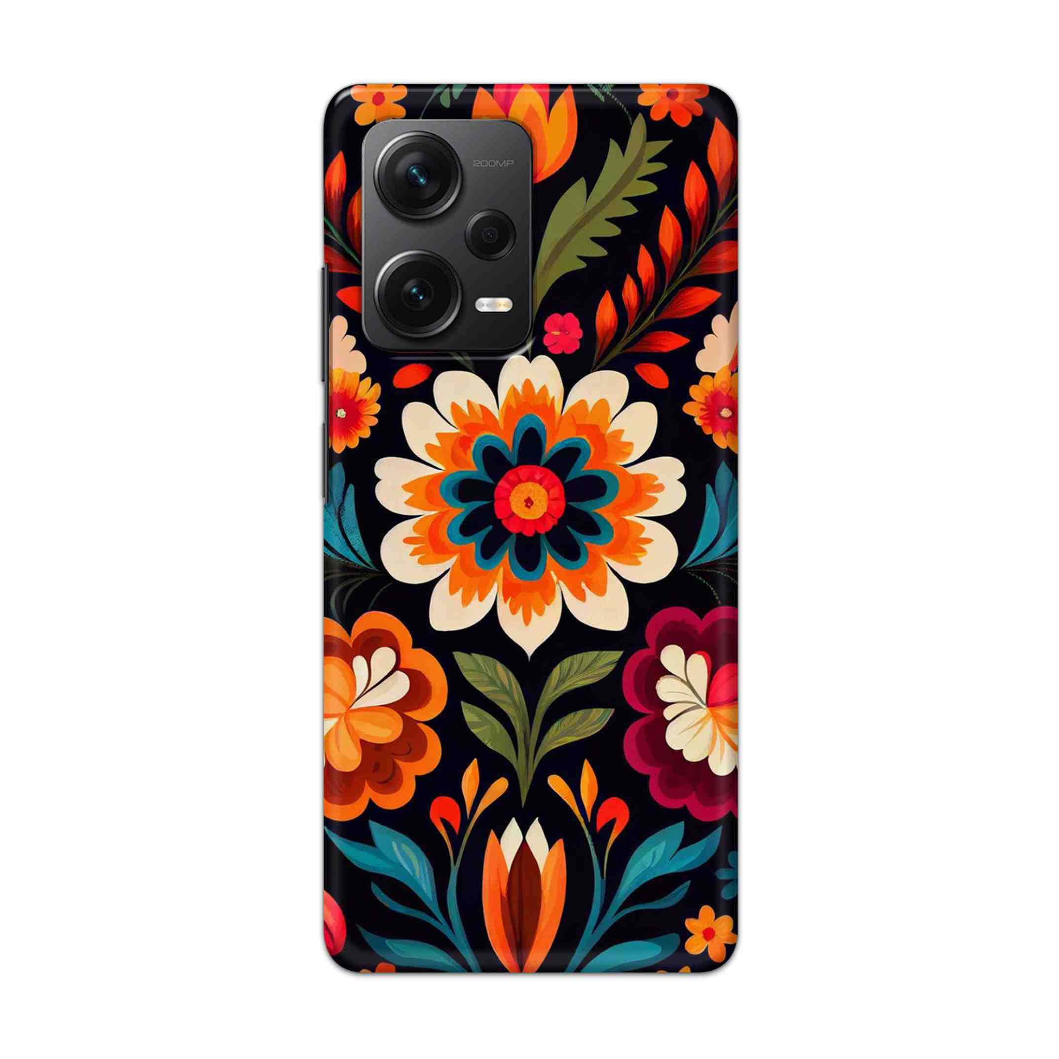 Buy Flower Hard Back Mobile Phone Case Cover For Redmi Note 12 Pro Plus Online