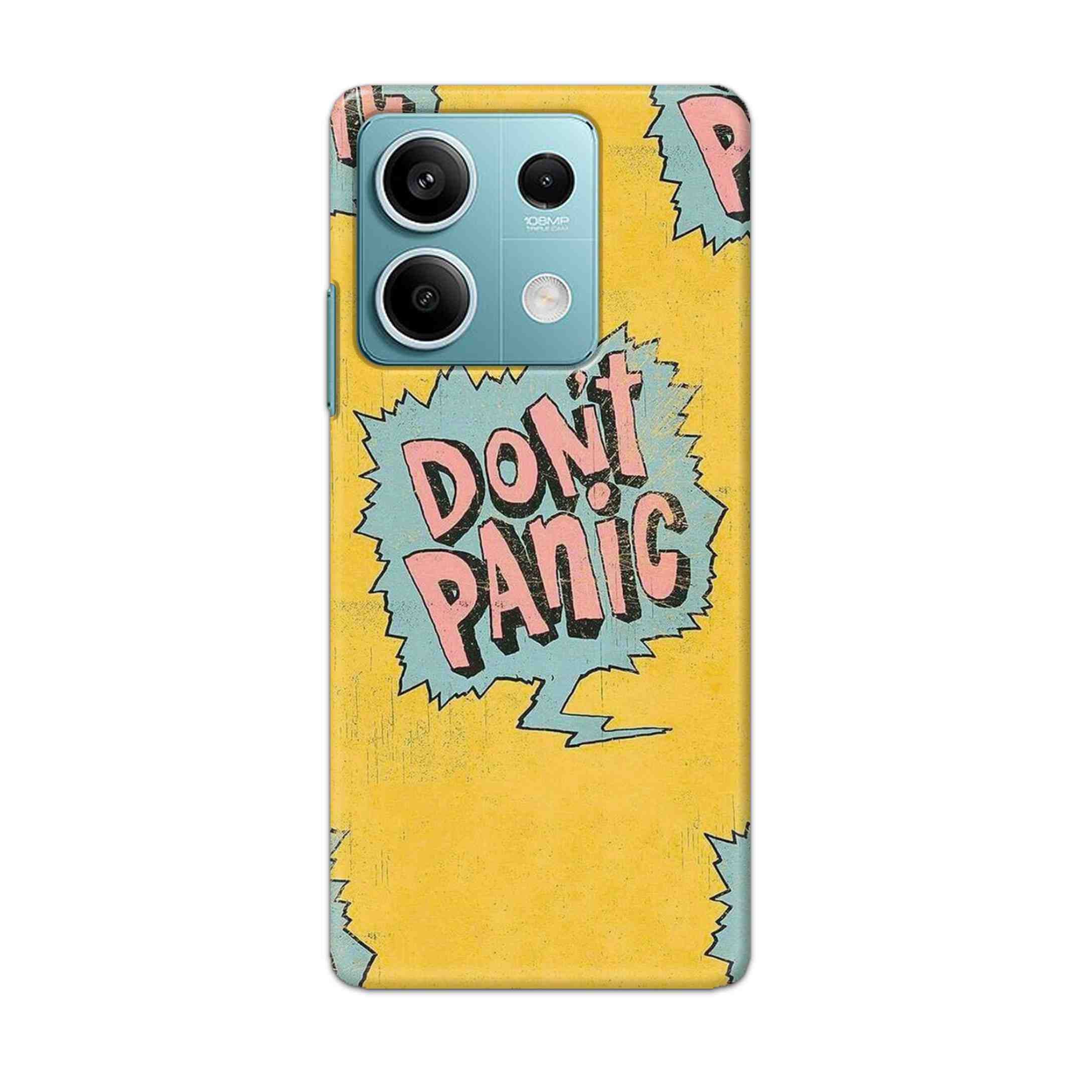 Buy Do Not Panic Hard Back Mobile Phone Case Cover For Redmi Note 13 5GOnline