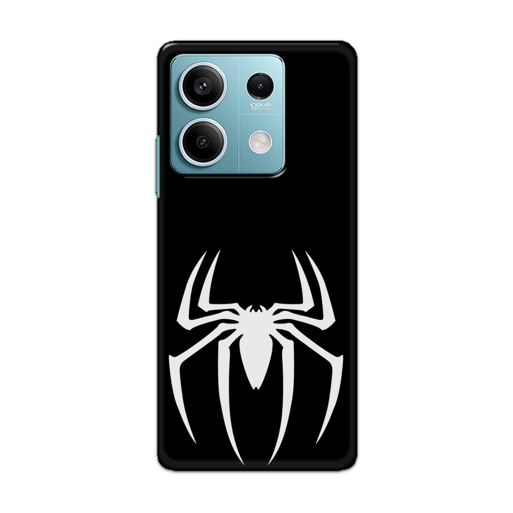 Buy Black Spiderman Logo Hard Back Mobile Phone Case Cover For Redmi Note 13 5GOnline