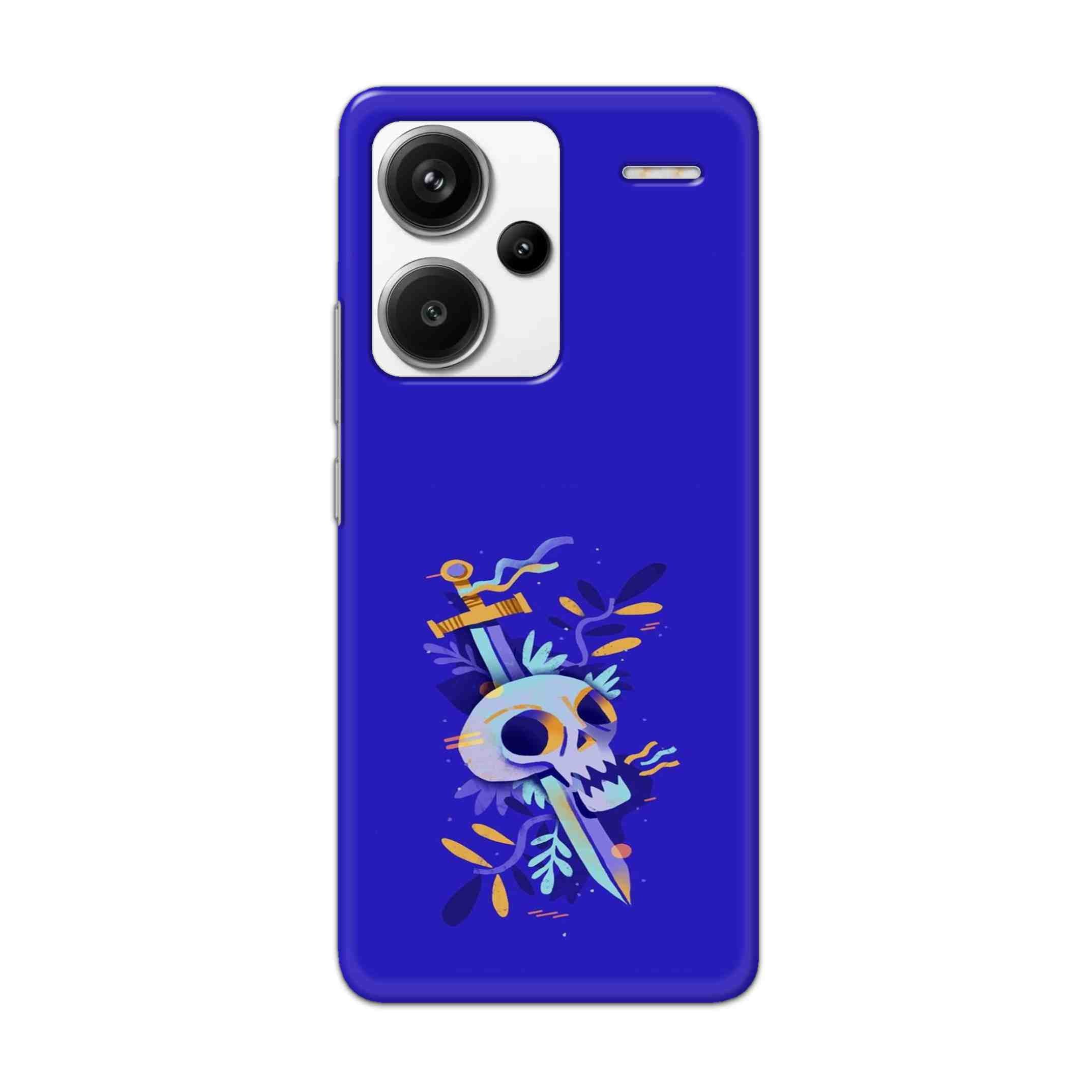 Buy Blue Skull Hard Back Mobile Phone Case Cover For Redmi Note 13 Pro Plus Online