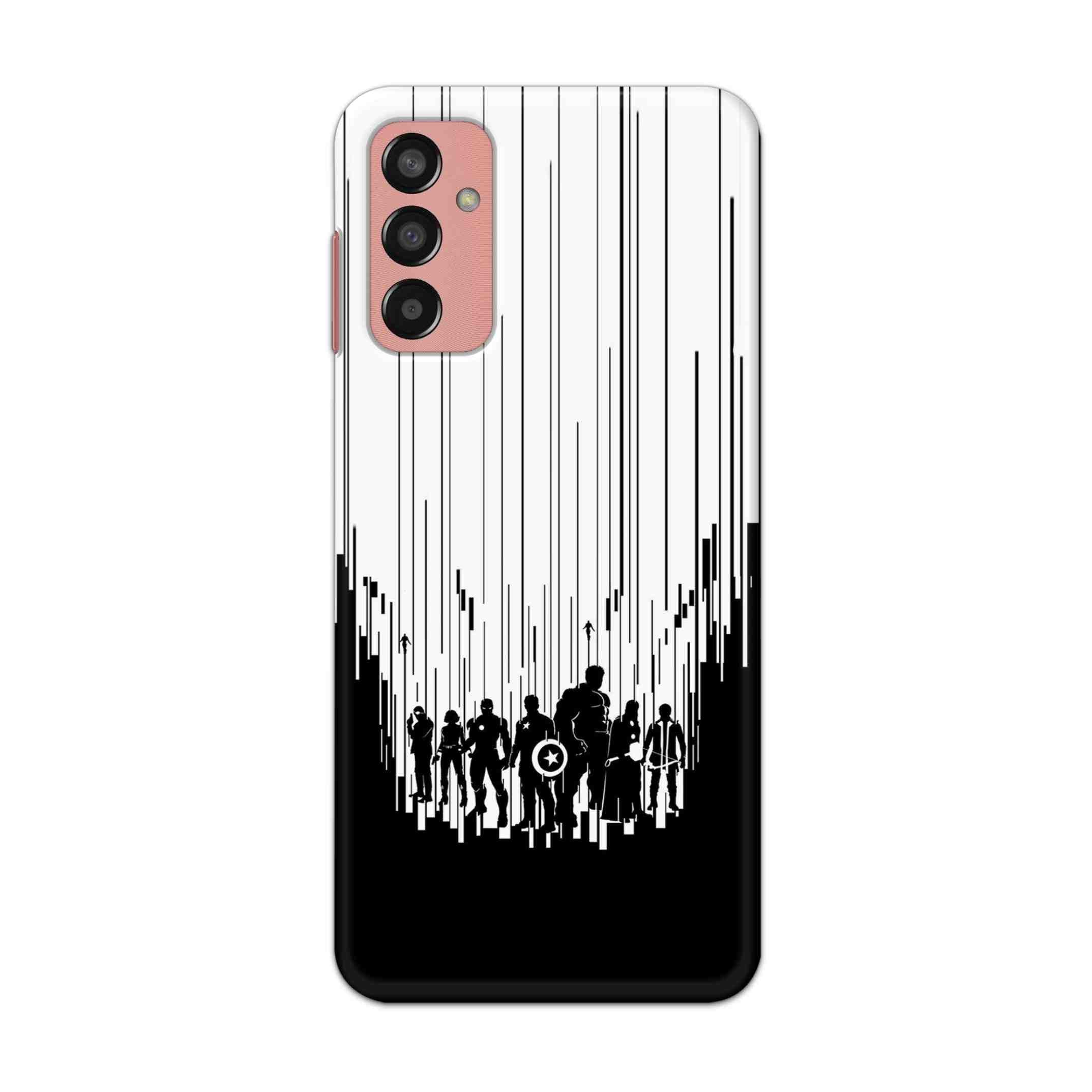 Buy Black And White Avengers Hard Back Mobile Phone Case Cover For Samsung F13 Online