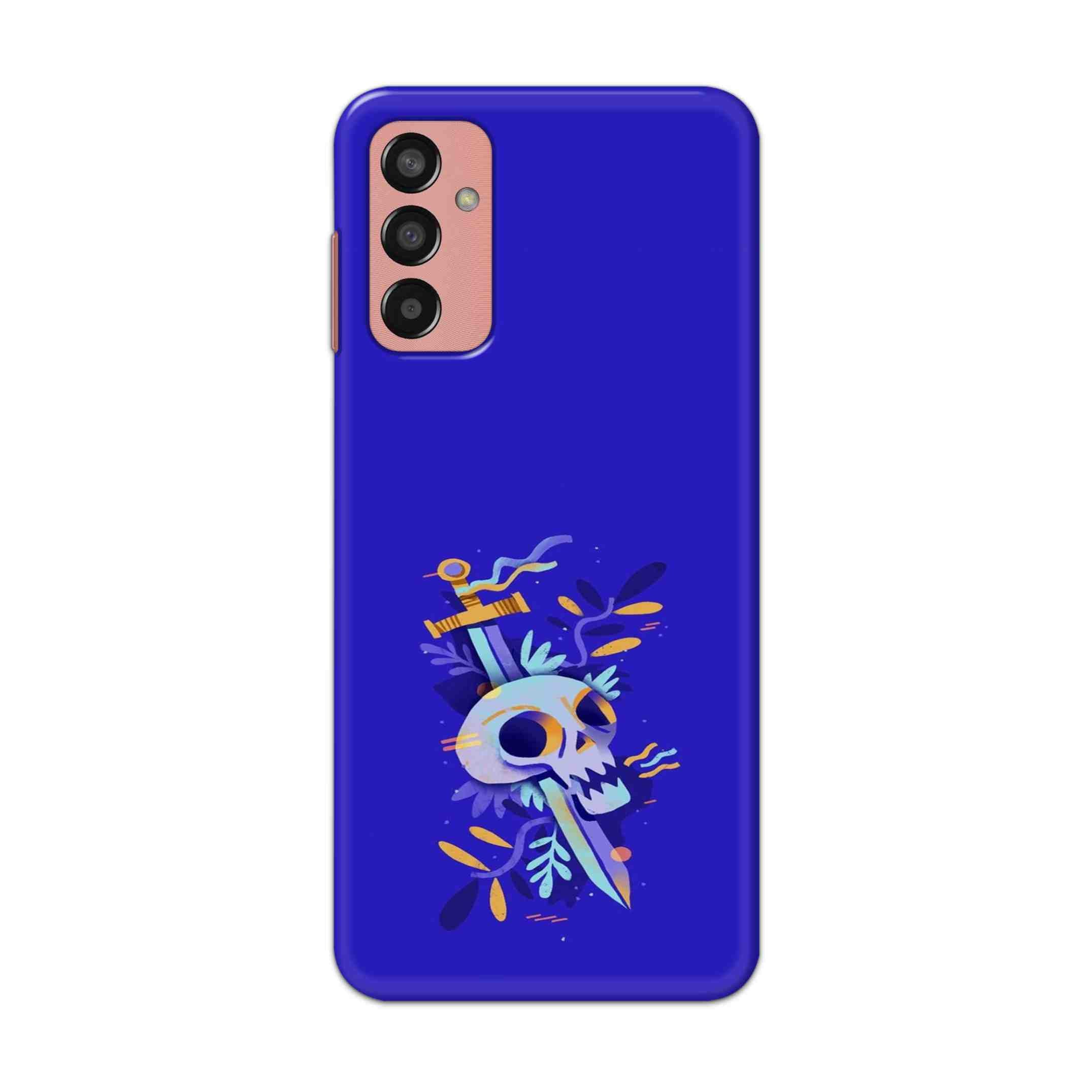 Buy Blue Skull Hard Back Mobile Phone Case Cover For Samsung F13 Online