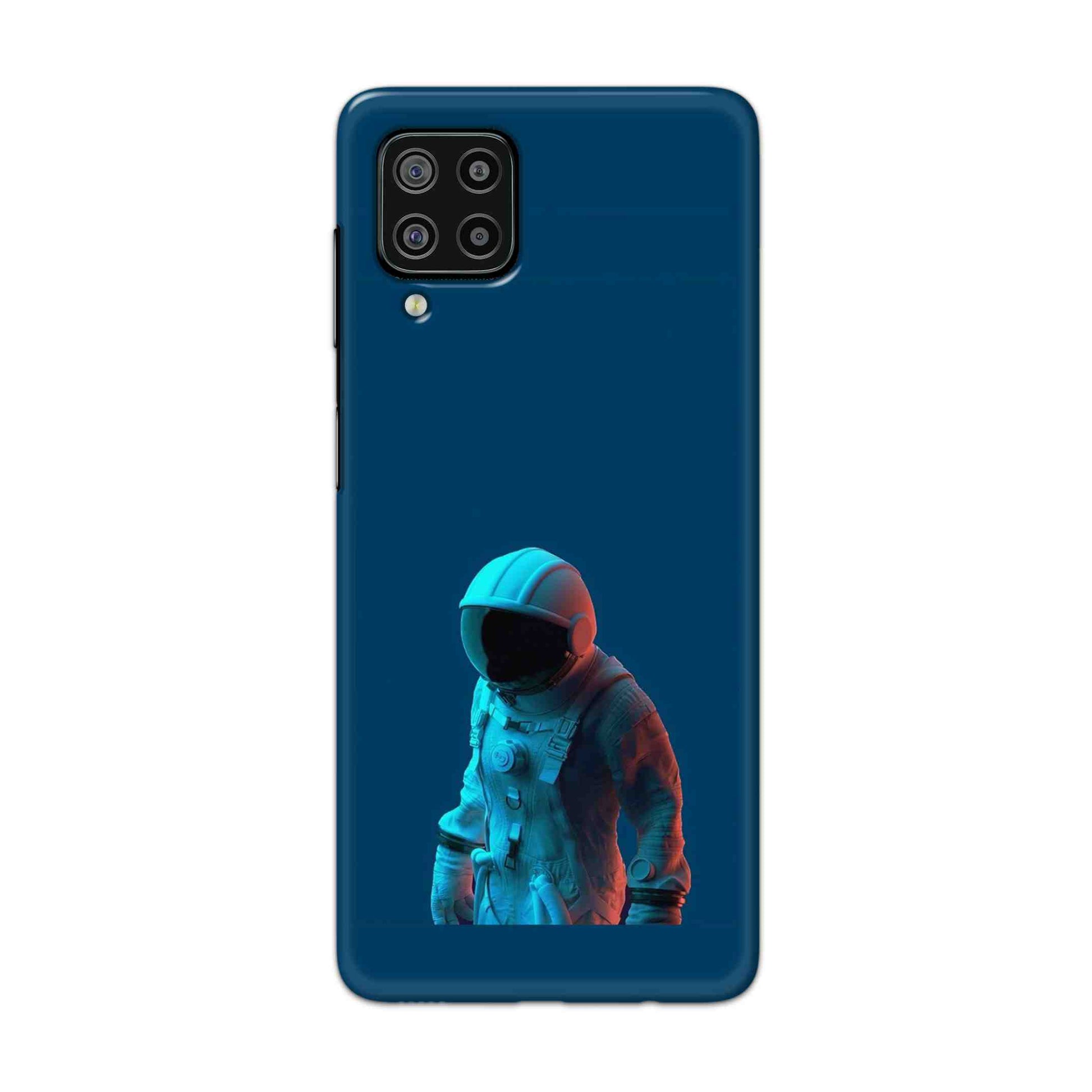 Buy Blue Astronaut Hard Back Mobile Phone Case Cover For Samsung Galaxy F22 Online