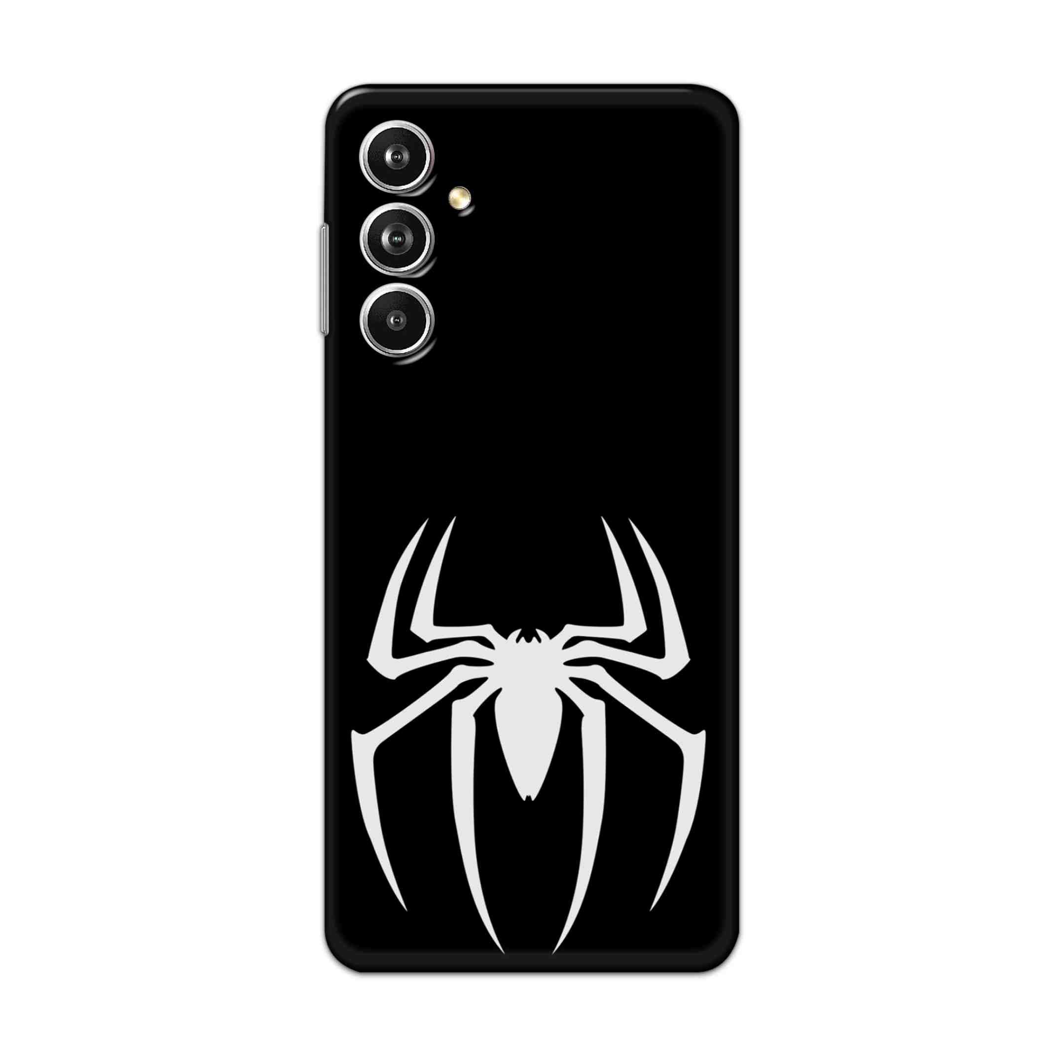 Buy Black Spiderman Logo Hard Back Mobile Phone Case Cover For Samsung Galaxy F54 Online