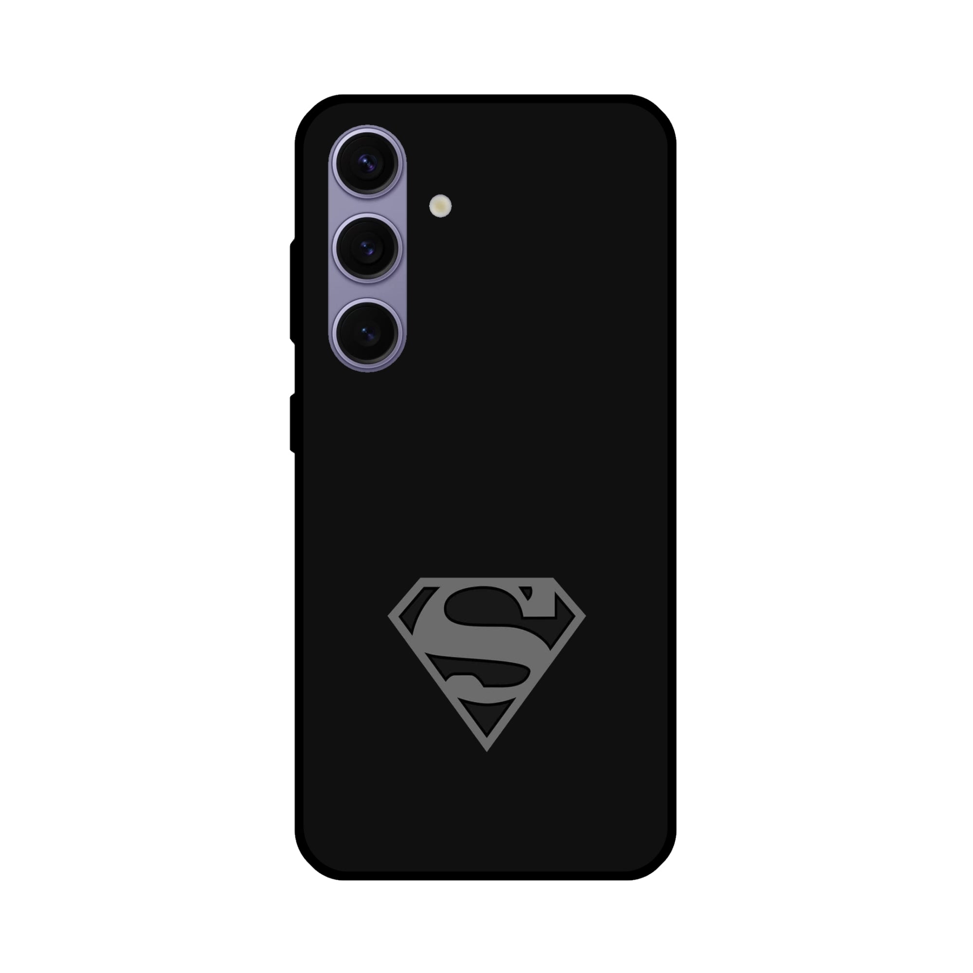 Buy Superman Logo Metal-Silicon Back Mobile Phone Case/Cover For Samsung Galaxy S24 Online