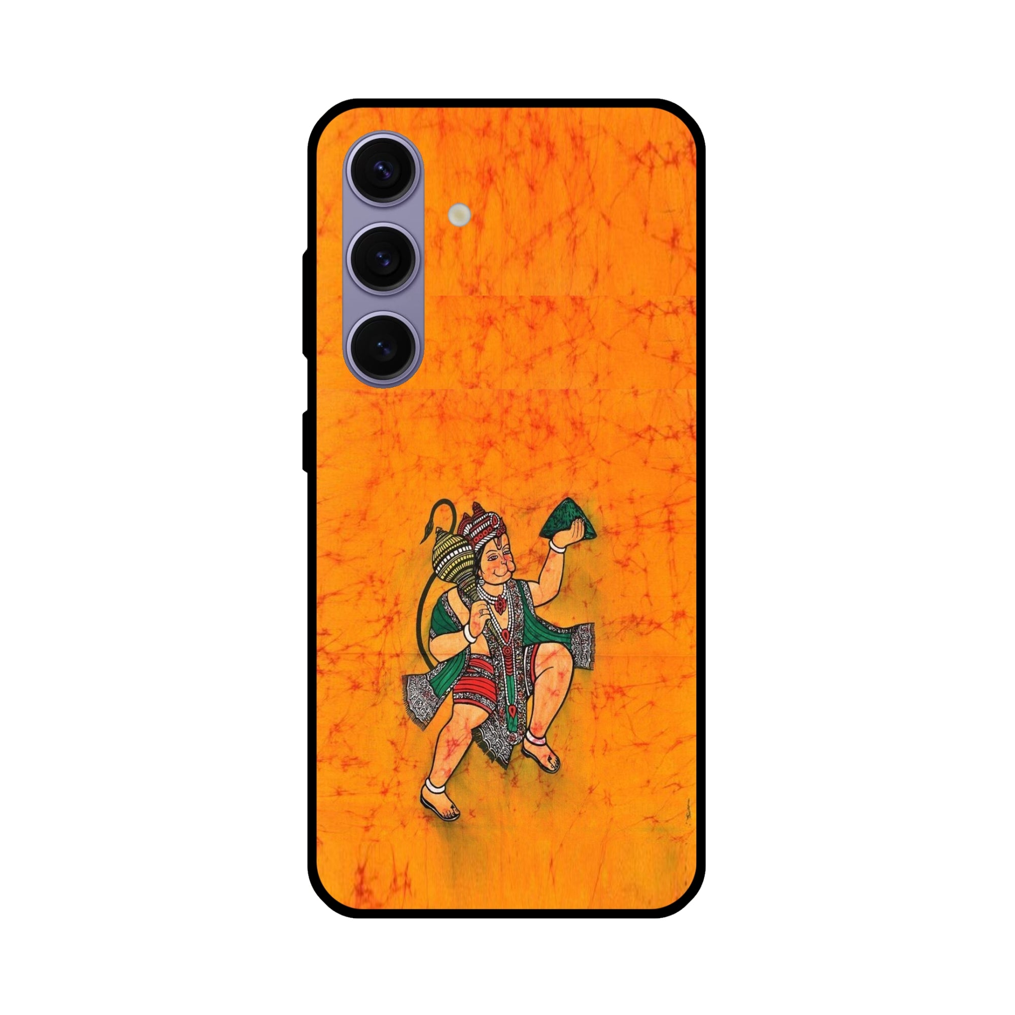 Buy Hanuman Ji Metal-Silicon Back Mobile Phone Case/Cover For Samsung Galaxy S24 Online
