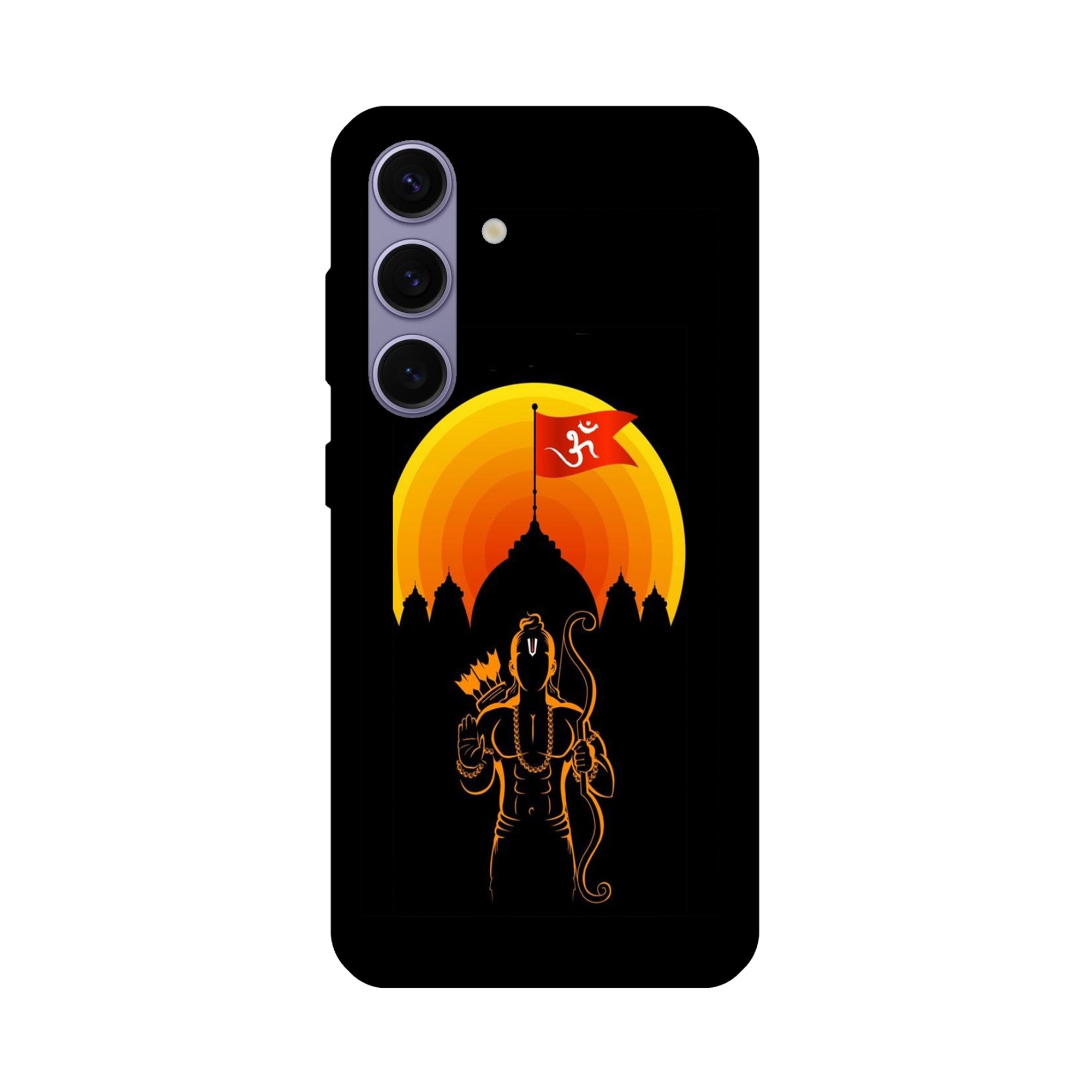 Buy Ram Ji Metal-Silicon Back Mobile Phone Case/Cover For Samsung Galaxy S24 Online