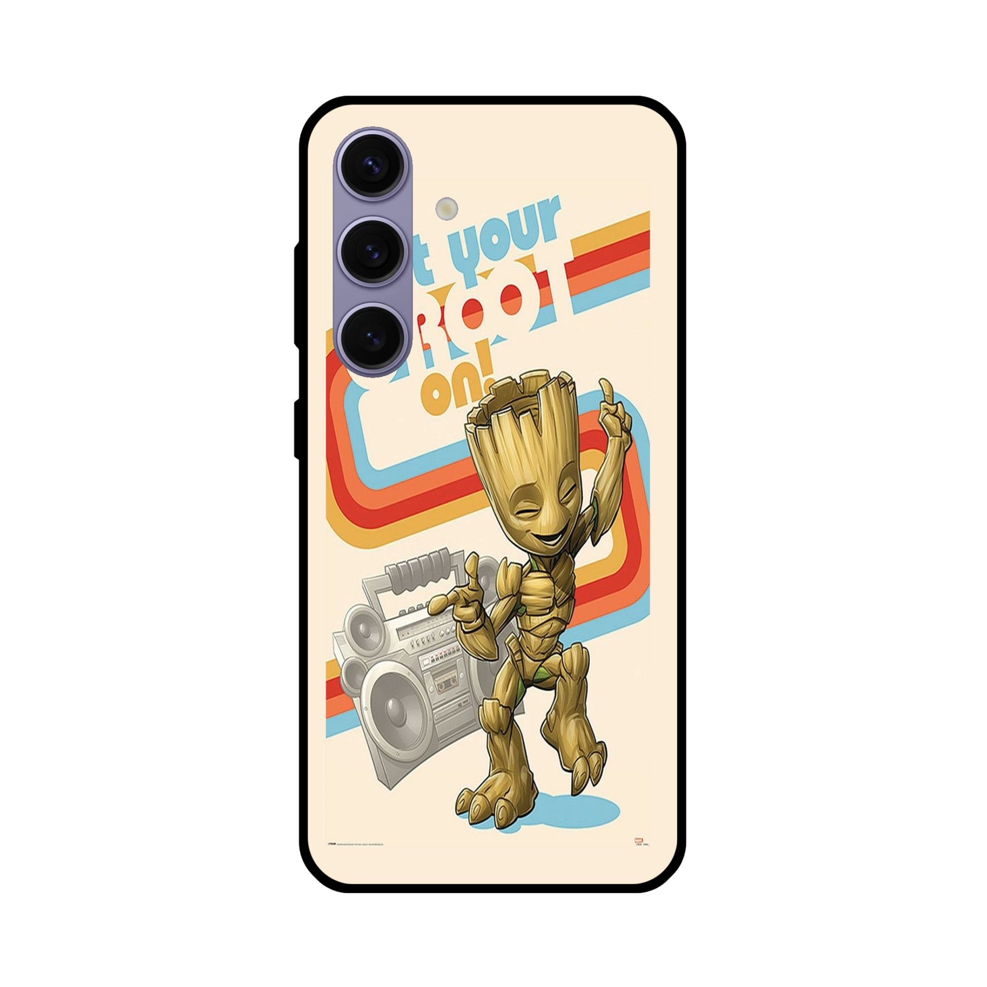 Buy Groot Metal-Silicon Back Mobile Phone Case/Cover For Samsung Galaxy S24 Online