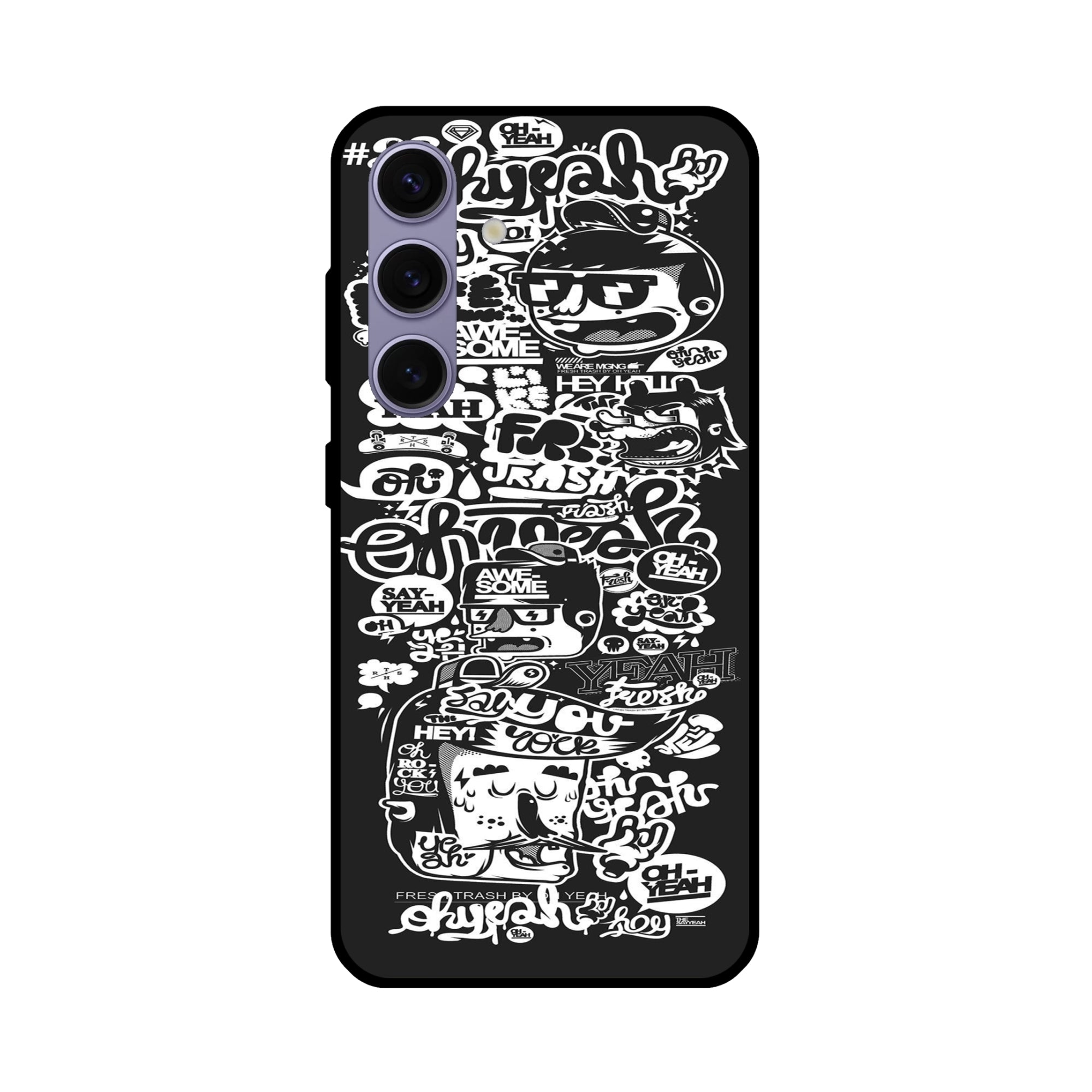 Buy Awesome Metal-Silicon Back Mobile Phone Case/Cover For Samsung Galaxy S24 Online