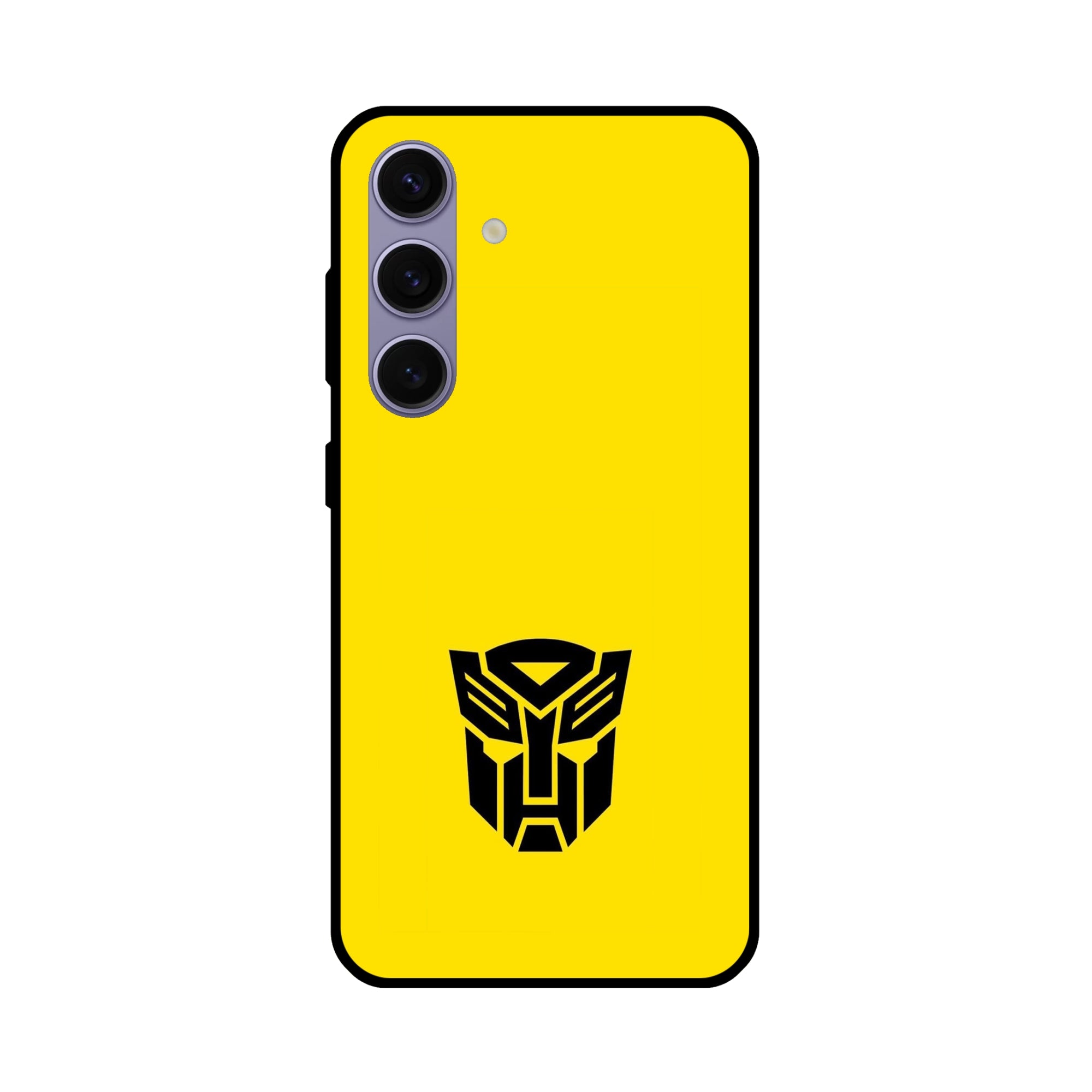 Buy Transformer Logo Metal-Silicon Back Mobile Phone Case/Cover For Samsung Galaxy S24 Online