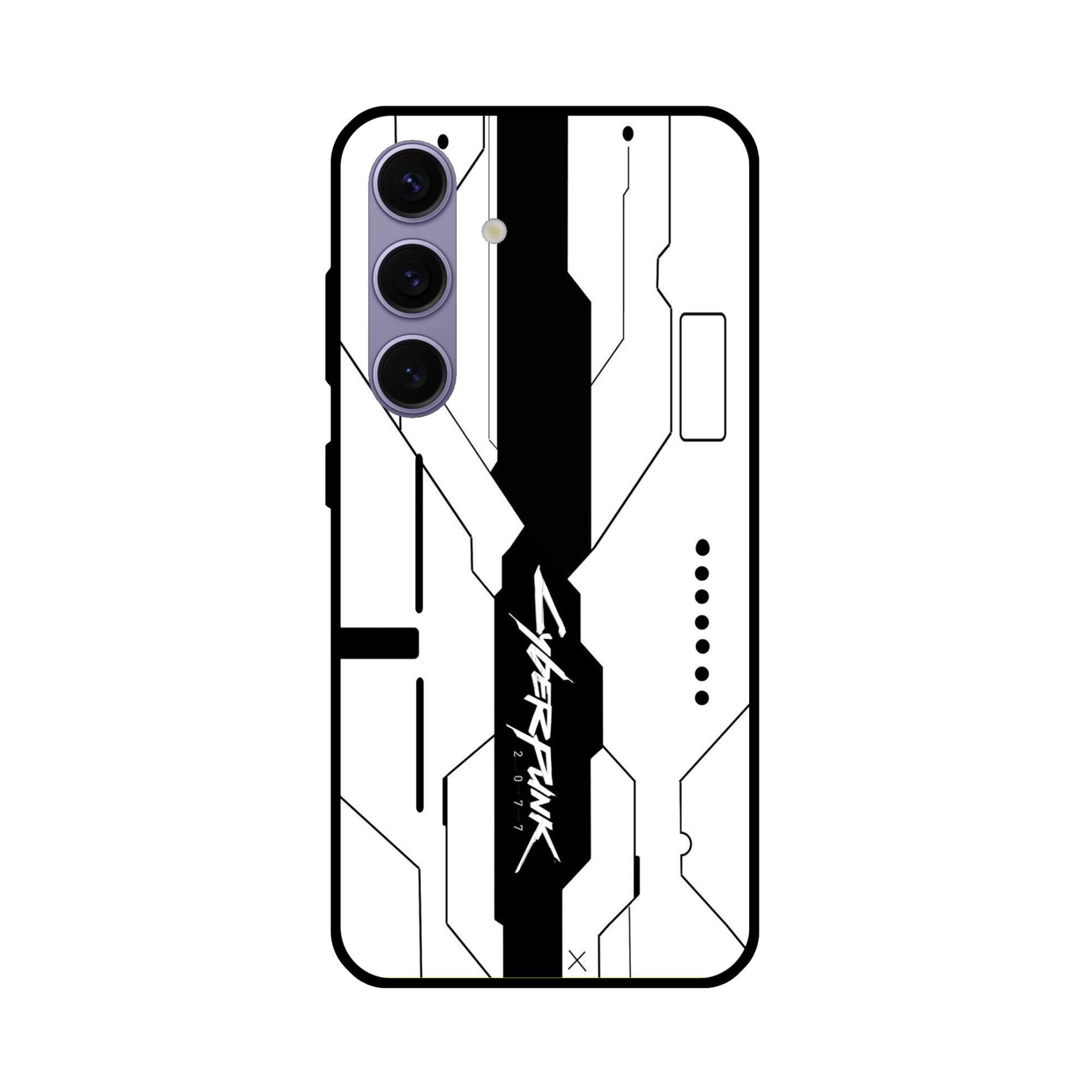 Buy Cyberpunk 2077 Metal-Silicon Back Mobile Phone Case/Cover For Samsung Galaxy S24 Online