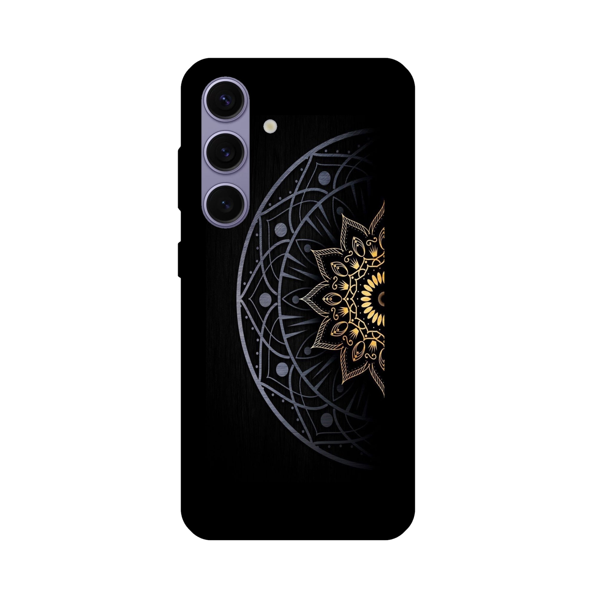Buy Psychedelic Mandalas Metal-Silicon Back Mobile Phone Case/Cover For Samsung Galaxy S24 Plus 5G Online