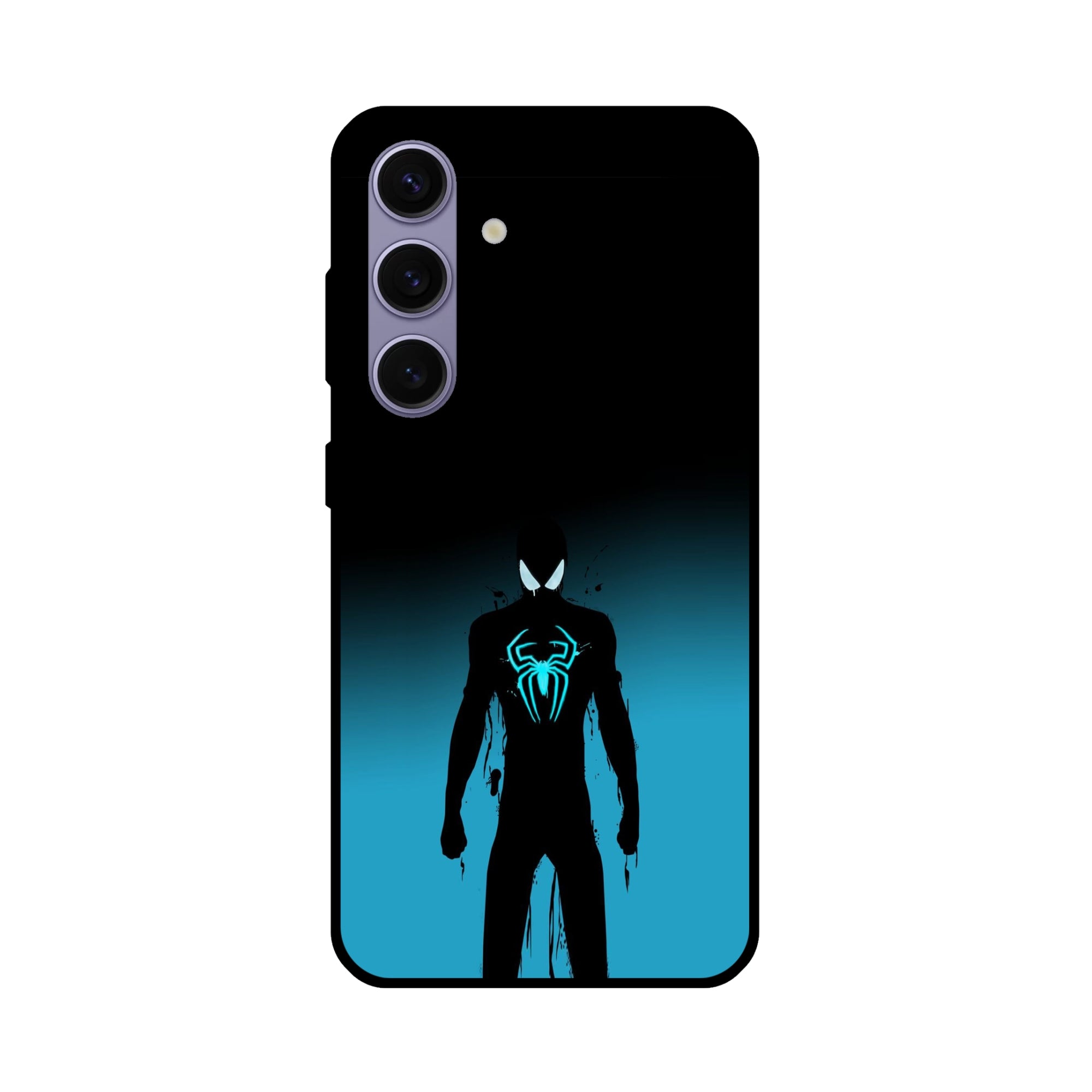 Buy Neon Spiderman Metal-Silicon Back Mobile Phone Case/Cover For Samsung Galaxy S24 Plus 5G Online