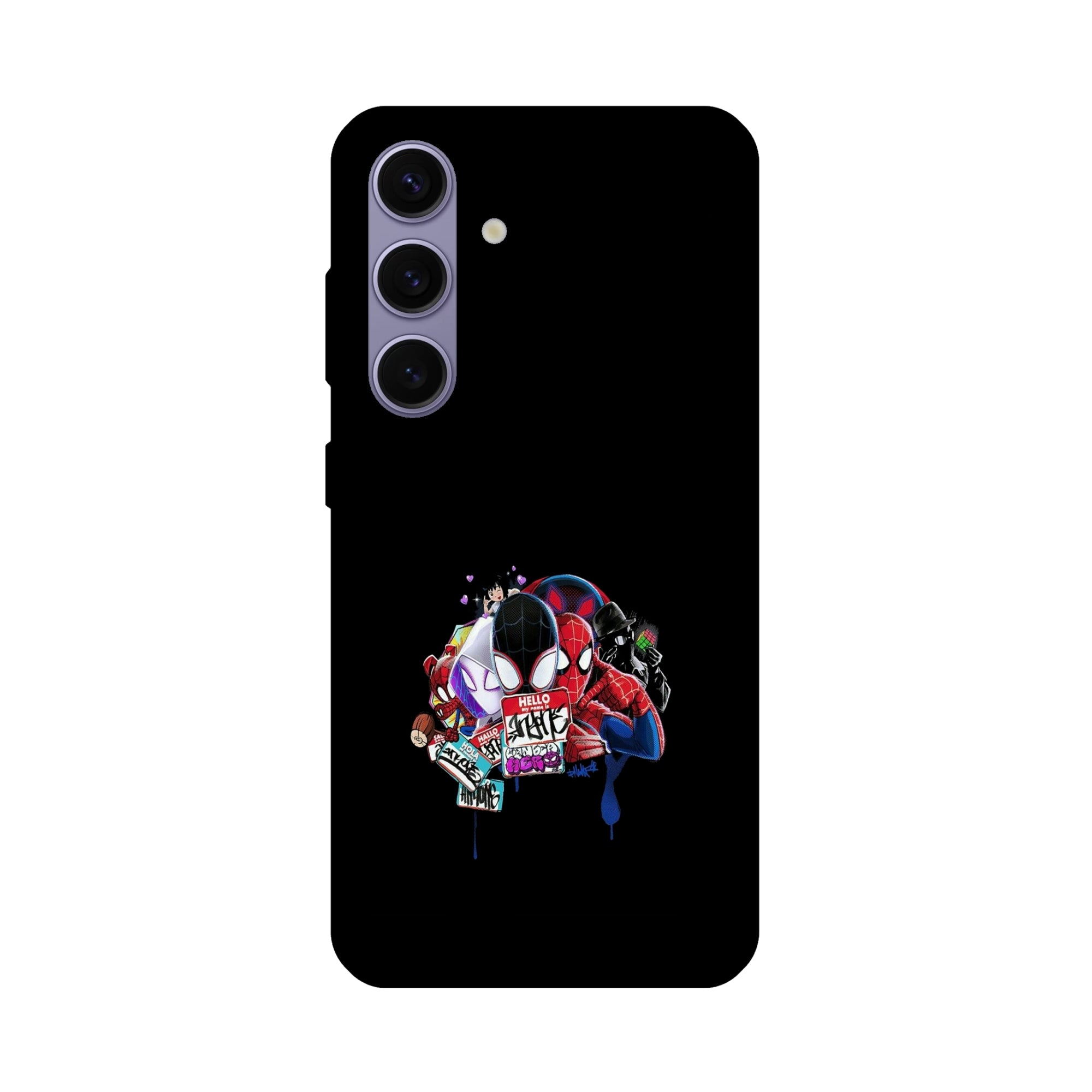 Buy Miles Morales Metal-Silicon Back Mobile Phone Case/Cover For Samsung Galaxy S24 Plus 5G Online