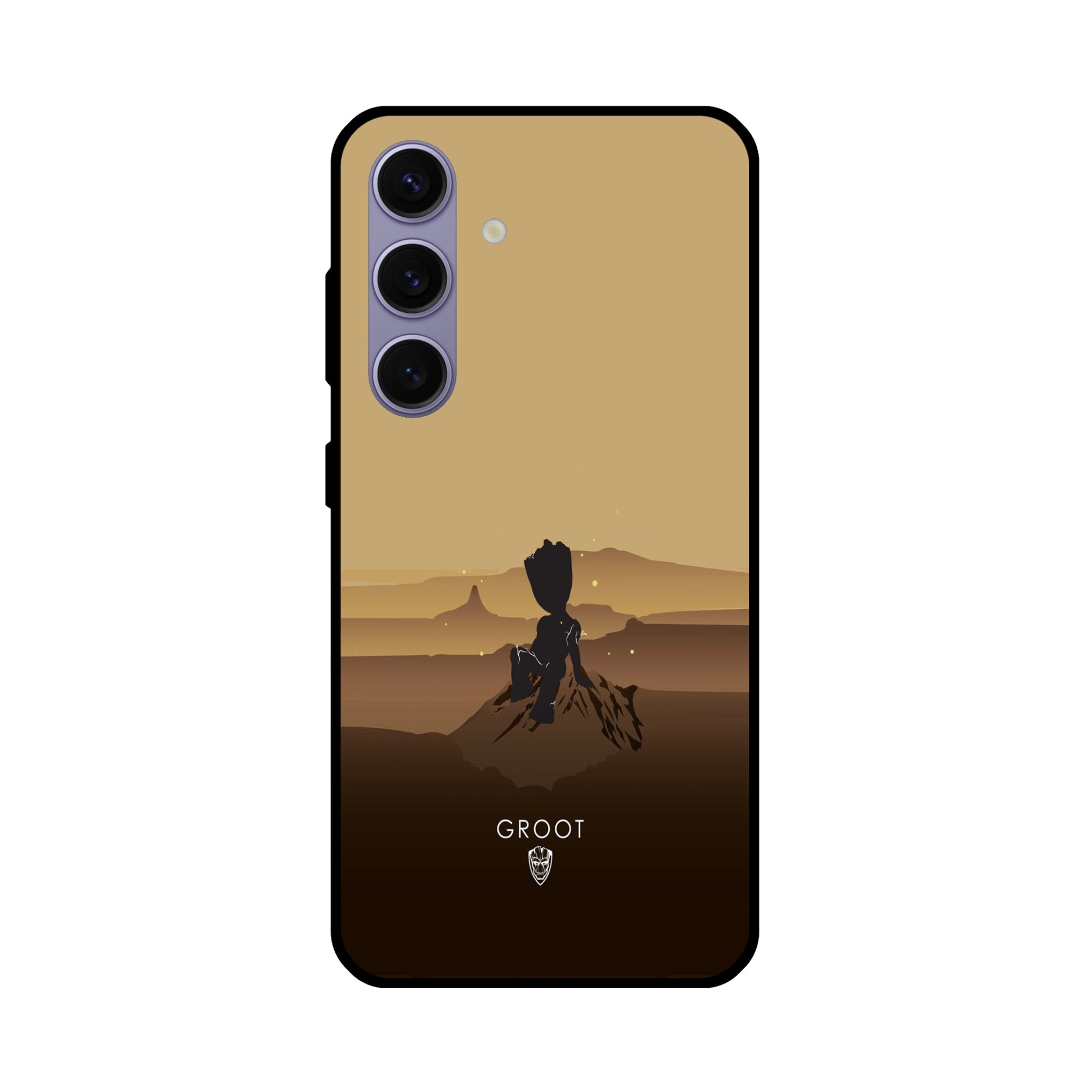 Buy I Am Groot Metal-Silicon Back Mobile Phone Case/Cover For Samsung Galaxy S24 Plus 5G Online