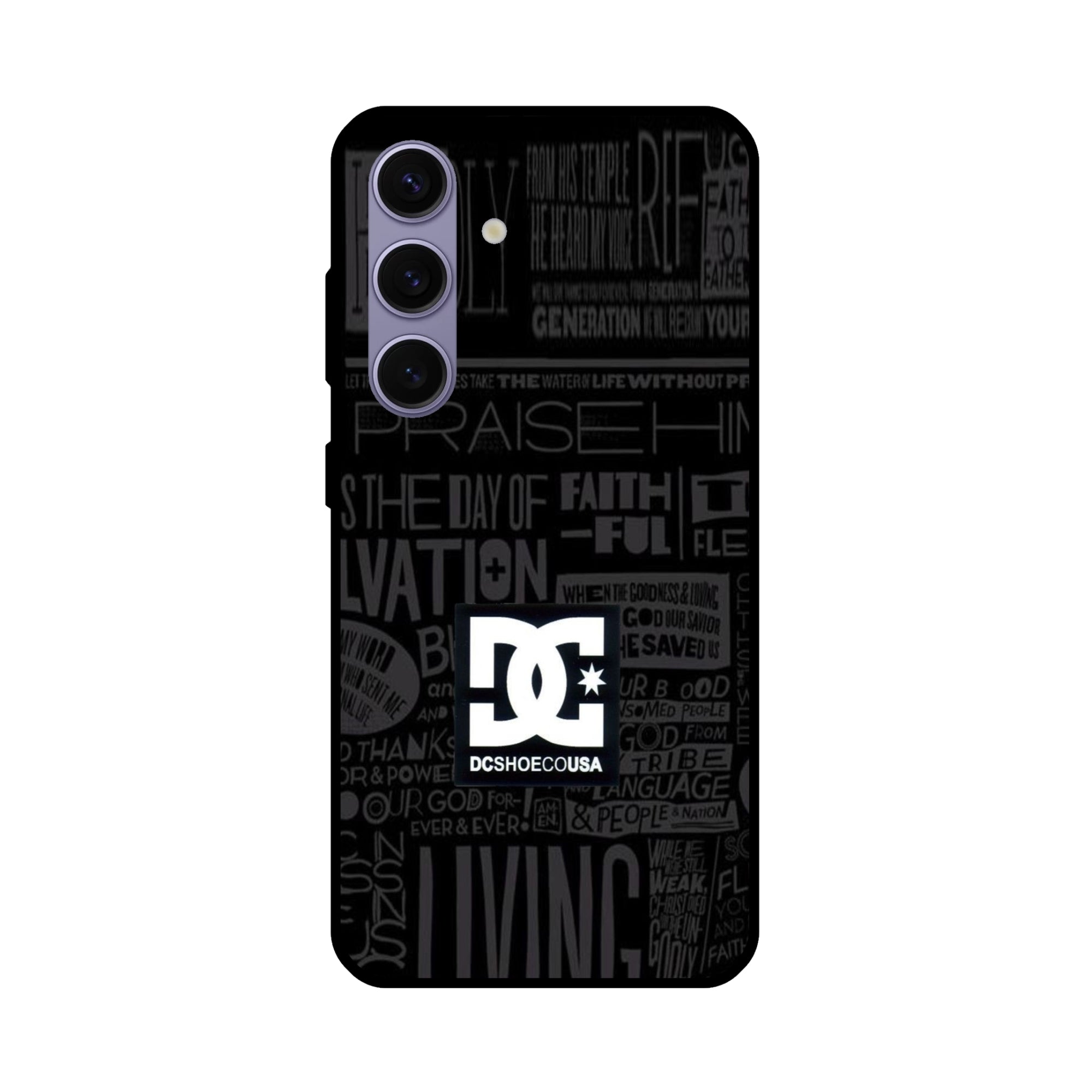 Buy Dc Shoecousa Metal-Silicon Back Mobile Phone Case/Cover For Samsung Galaxy S24 Plus 5G Online