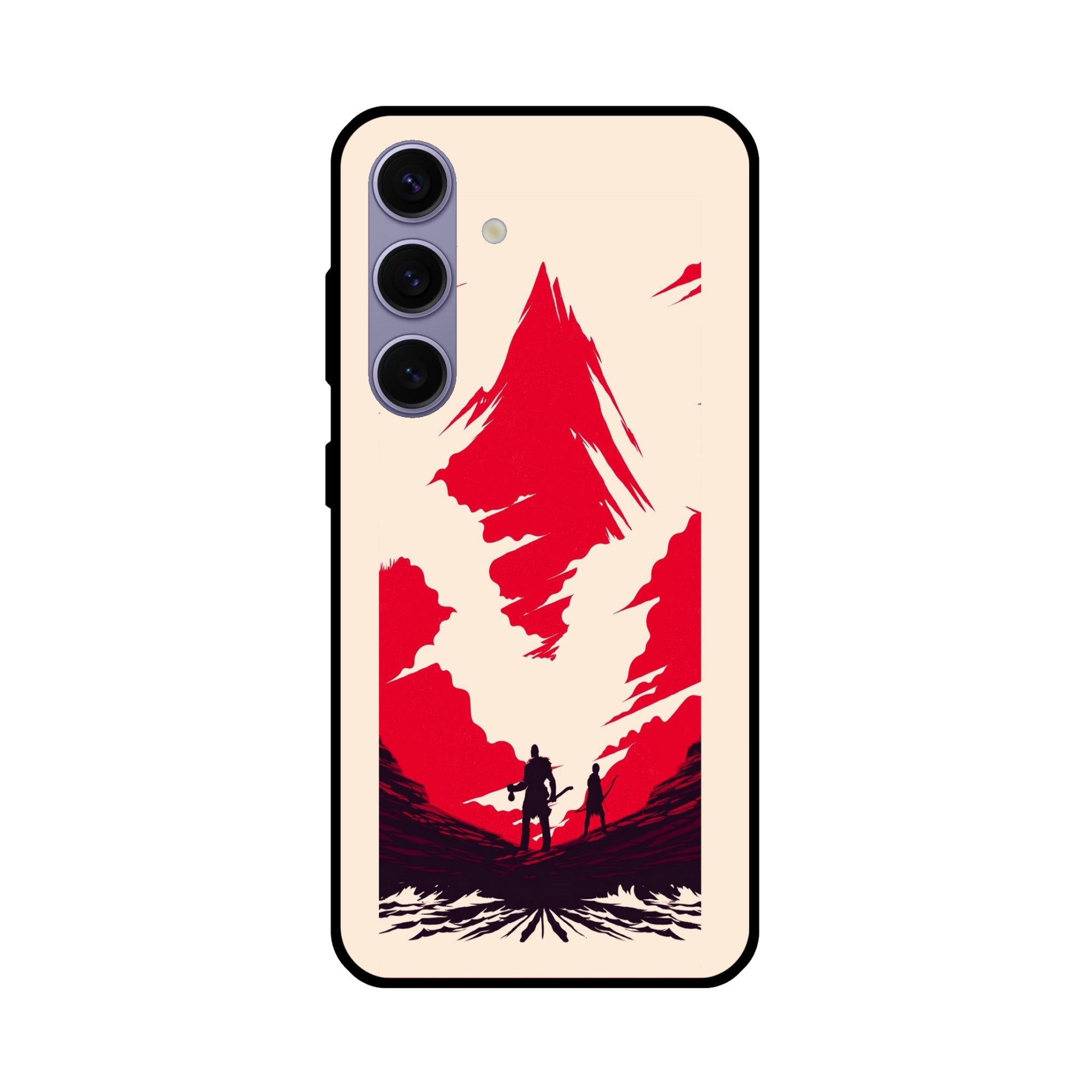 Buy God Of War Art Metal-Silicon Back Mobile Phone Case/Cover For Samsung Galaxy S24 Plus 5G Online