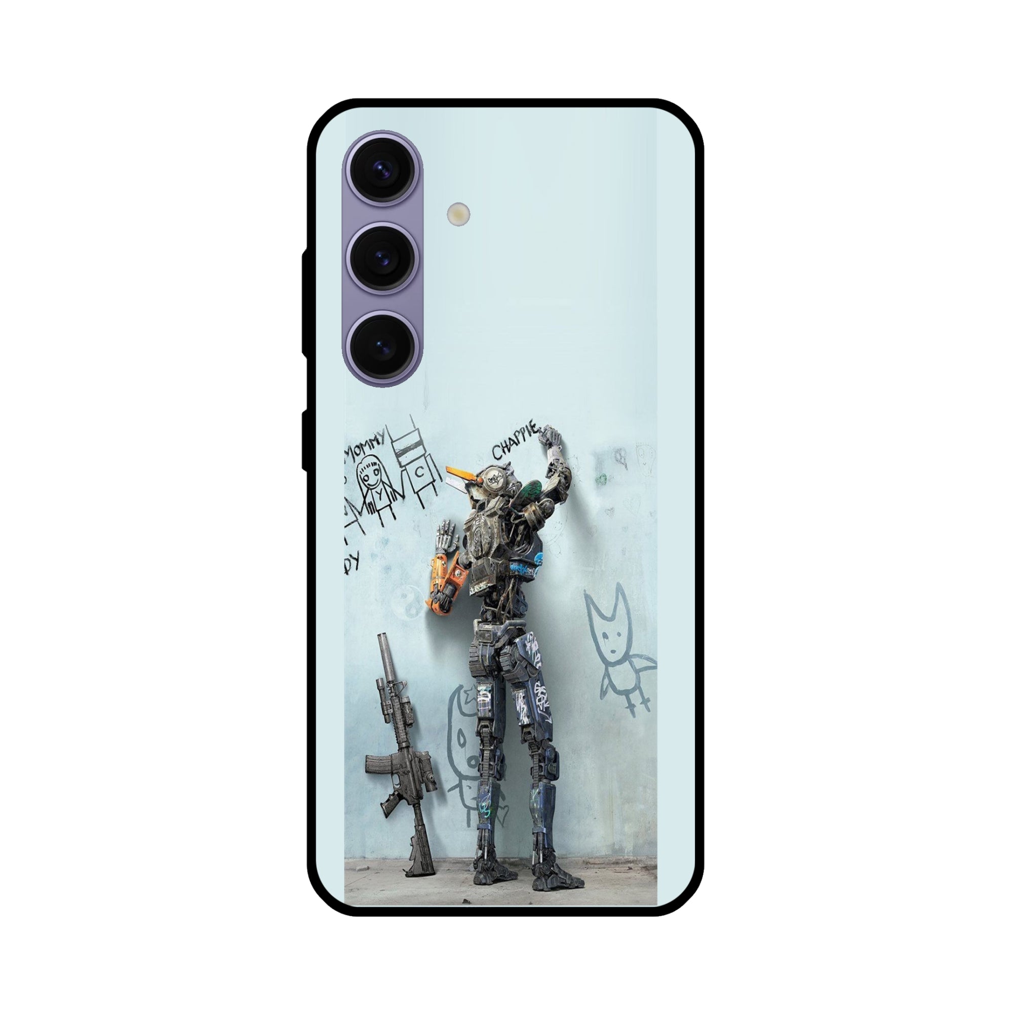 Buy Chappie Metal-Silicon Back Mobile Phone Case/Cover For Samsung Galaxy S24 Plus 5G Online