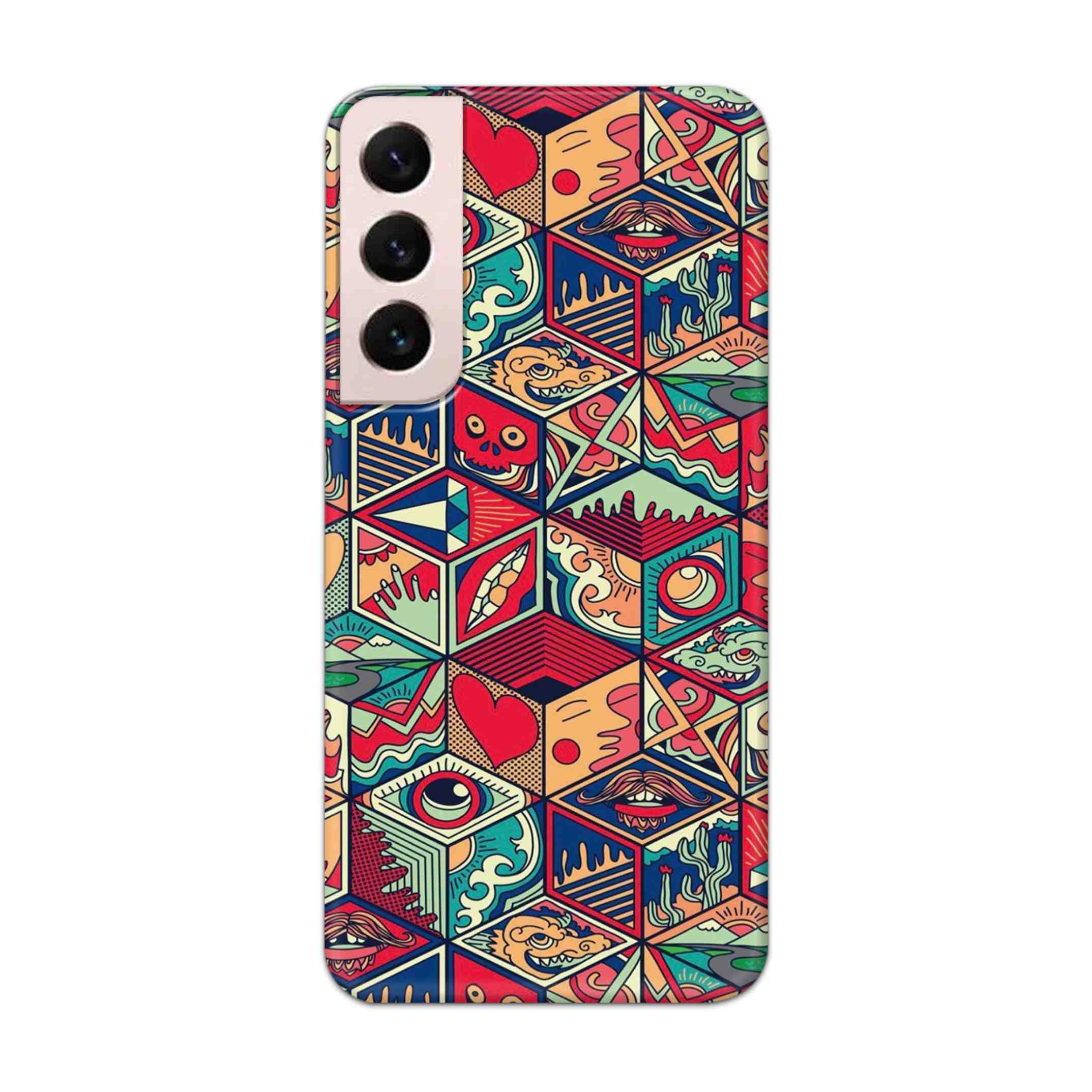 Buy Face Mandala Hard Back Mobile Phone Case Cover For Samsung S22 Plus Online