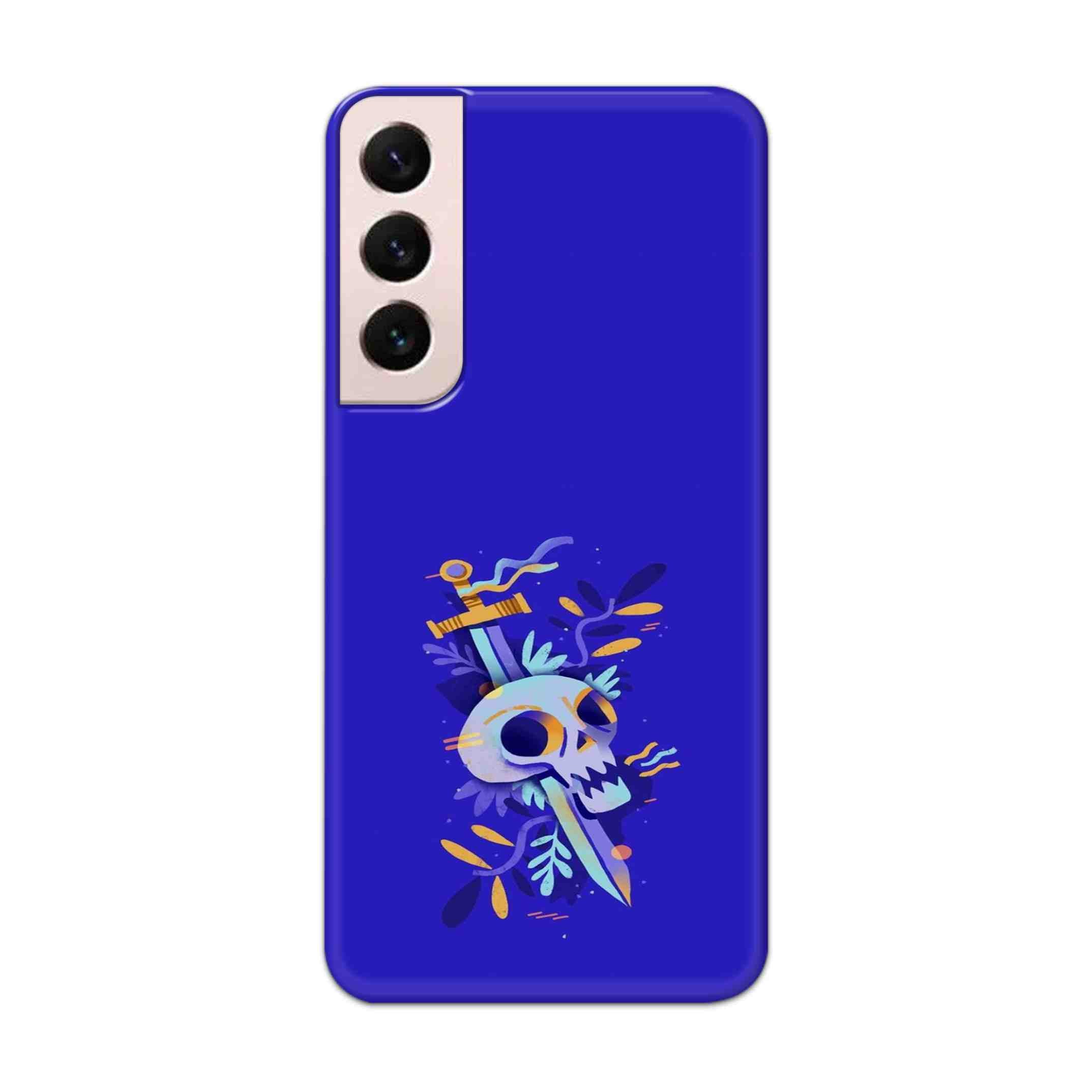 Buy Blue Skull Hard Back Mobile Phone Case Cover For Samsung S22 Plus Online