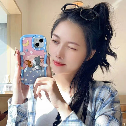 Sleeping Tom & Jerry Silicon Phone Cases