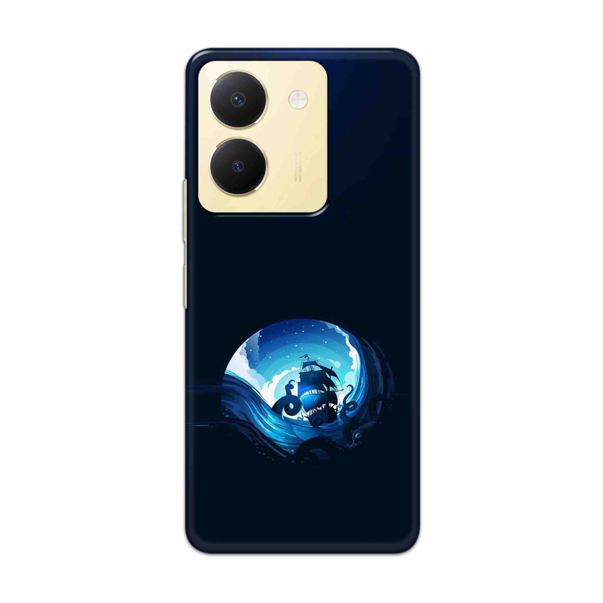 Buy Blue Sea Ship Hard Back Mobile Phone Case Cover For VIVO Y36 Online